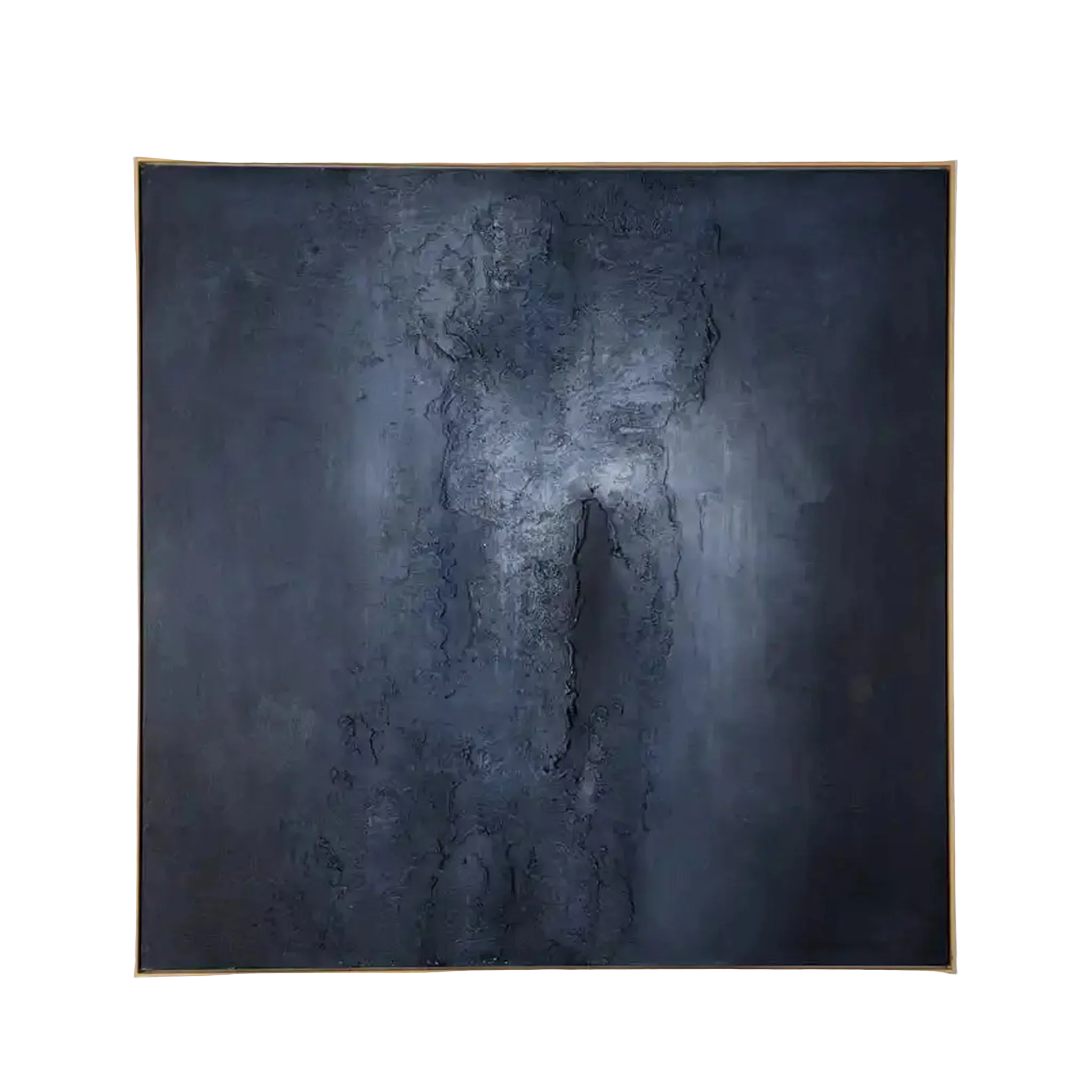 Elwood - Hand Painted Abstract Artwork - Cool Tones
