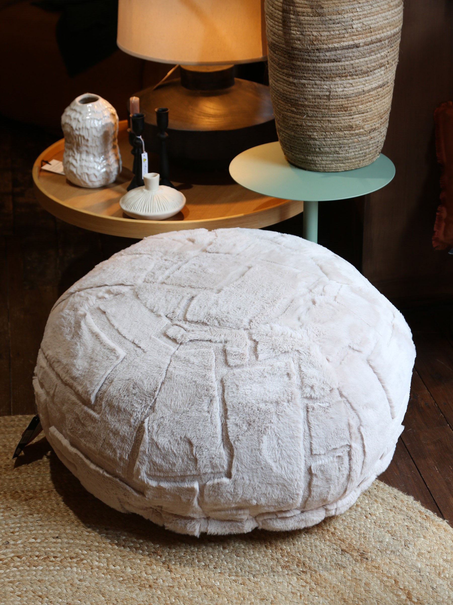 Tovi Geometric Textured Pod - 2 Sizes Available