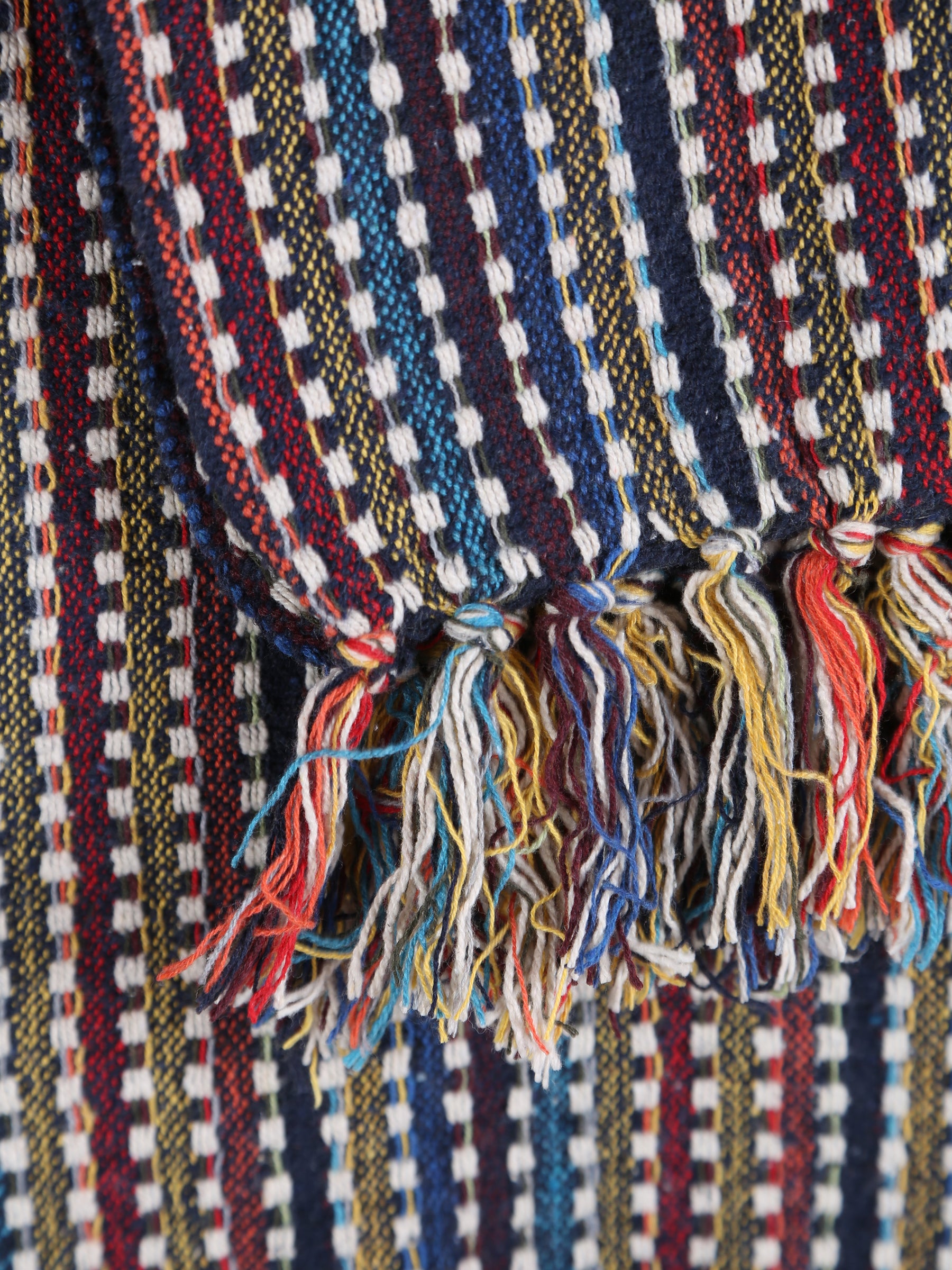 Lazzario Recycled Cotton Throw - Multicoloured