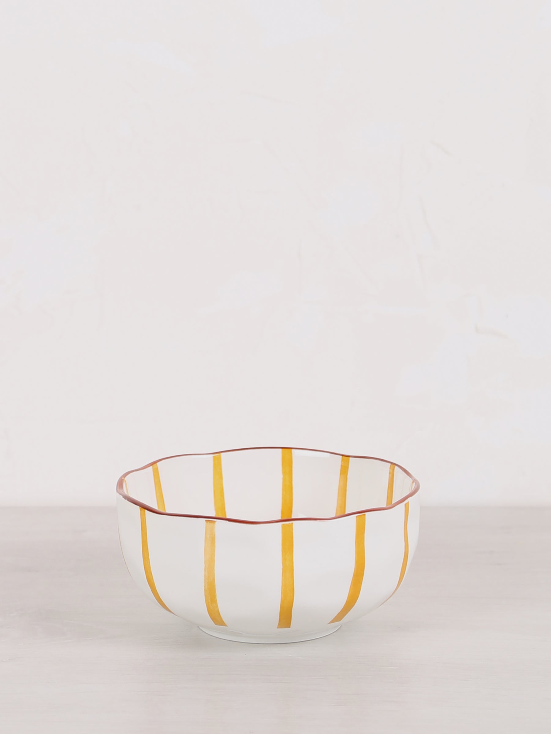 MYKONOS - Soup Bowl - Porcelain - Yellow