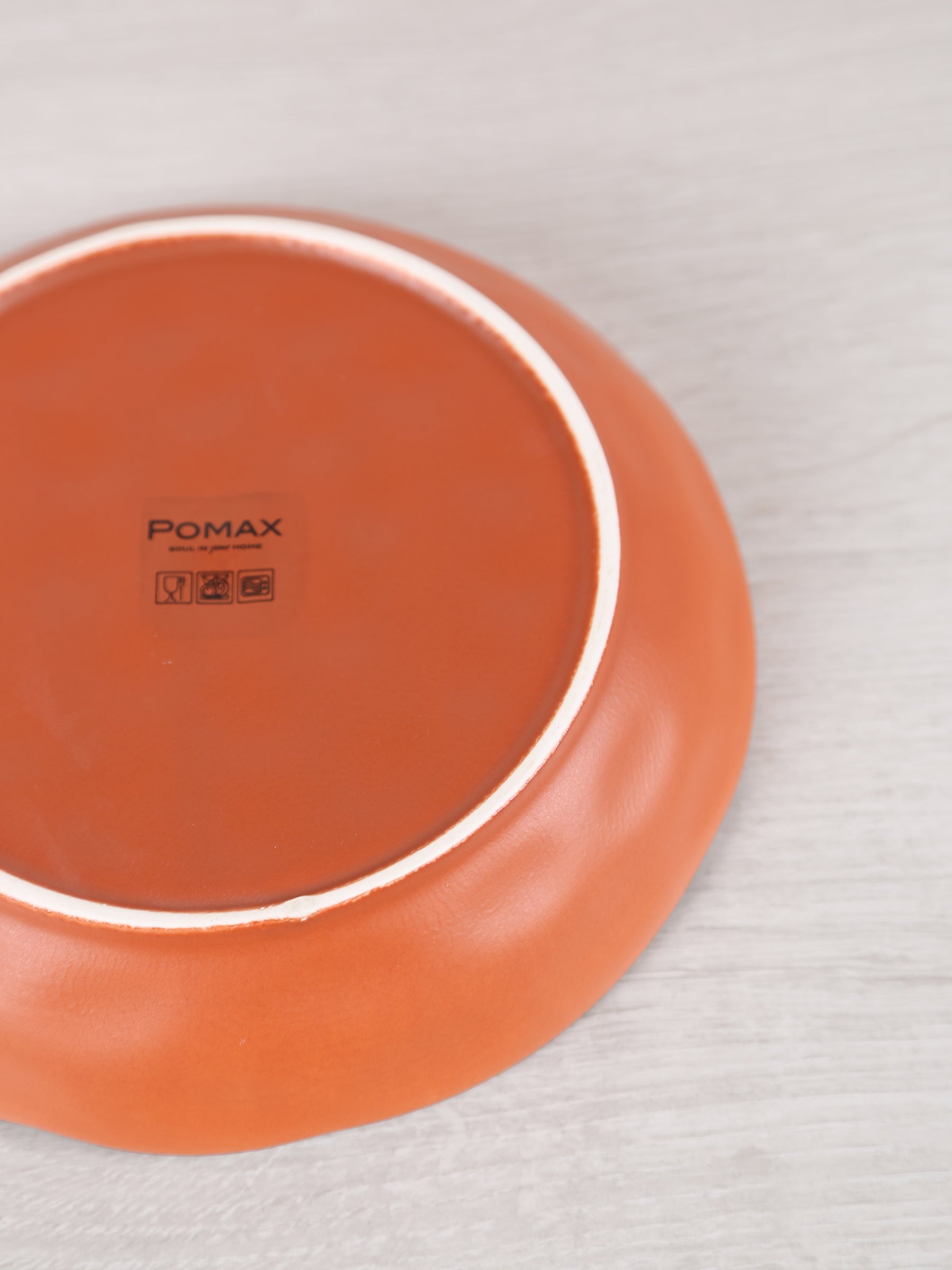 Mykonos blate - porcelain - rust