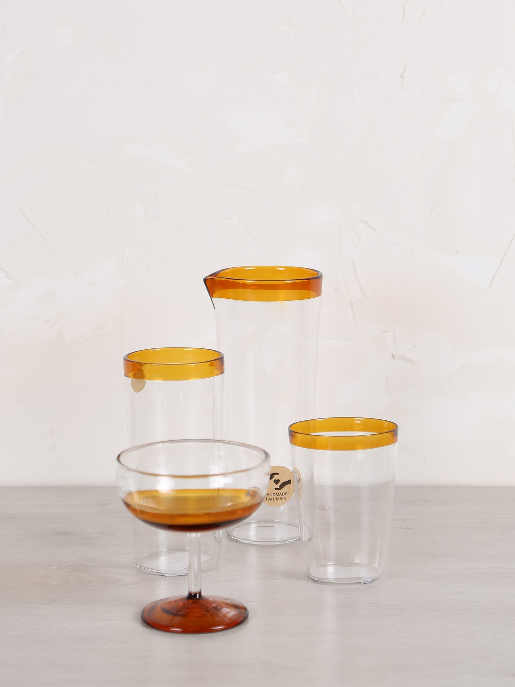 Tarifa Carafe - Borosilicate Glass - 3 colours available