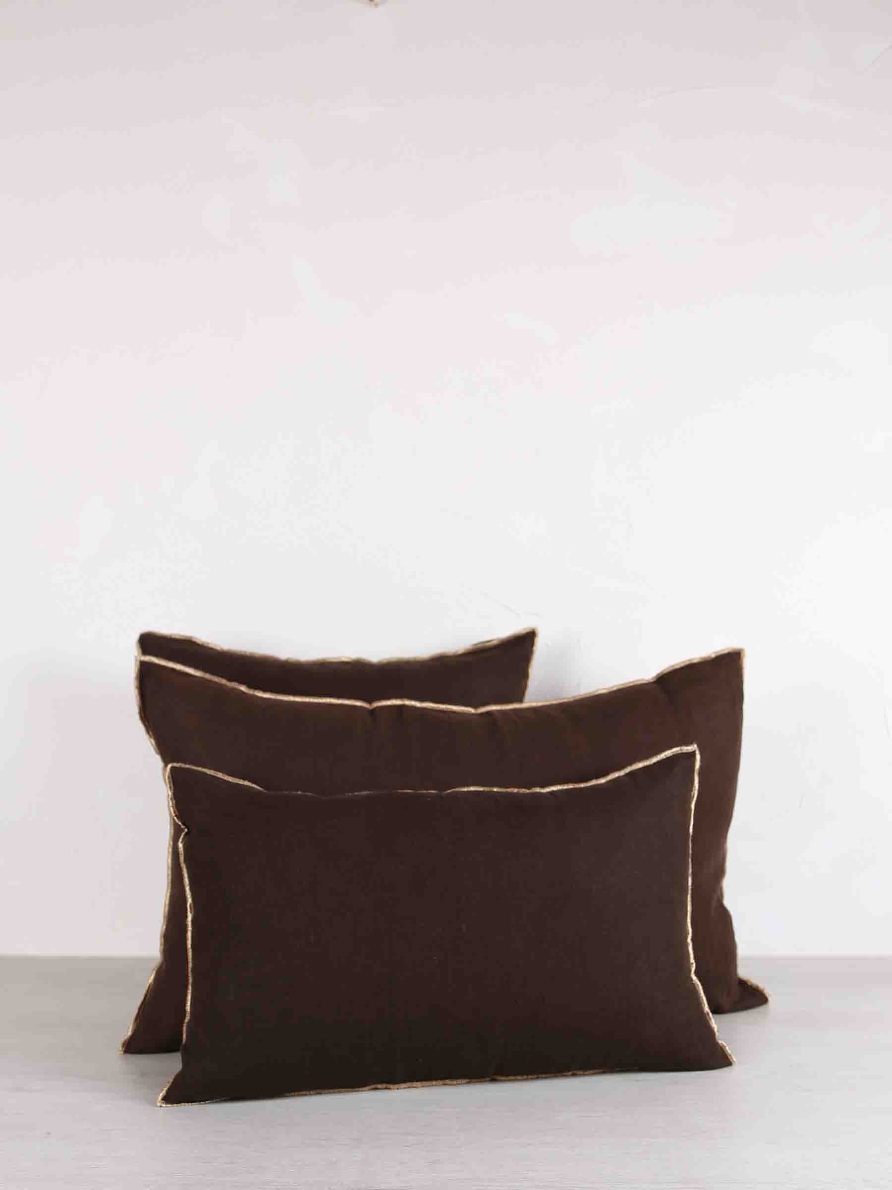 Ebony Zeff Cushion - Celeste - 2 Sizes Available