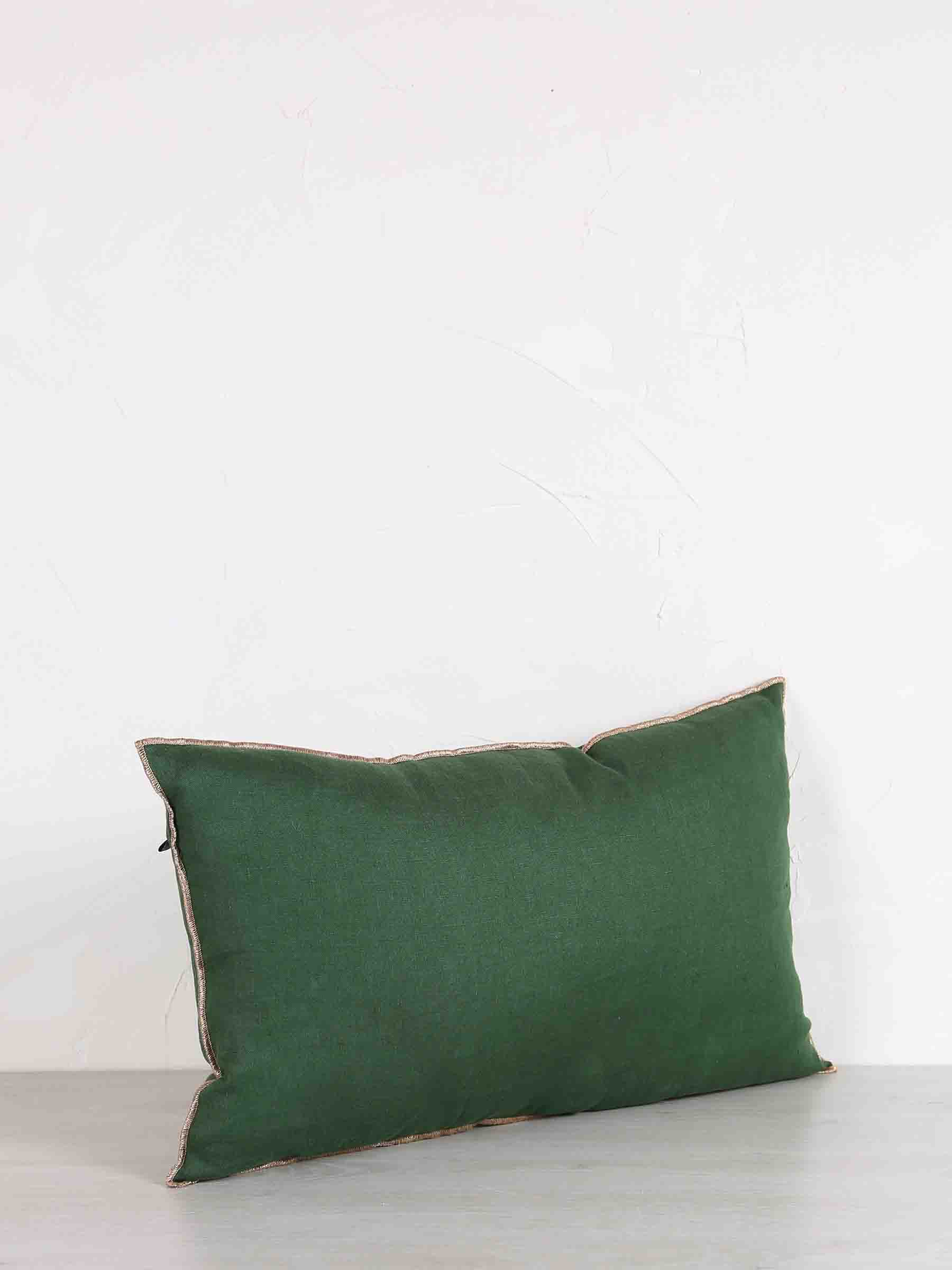 Zeff Celeste Linen 30x50cm Cushion - Spruce