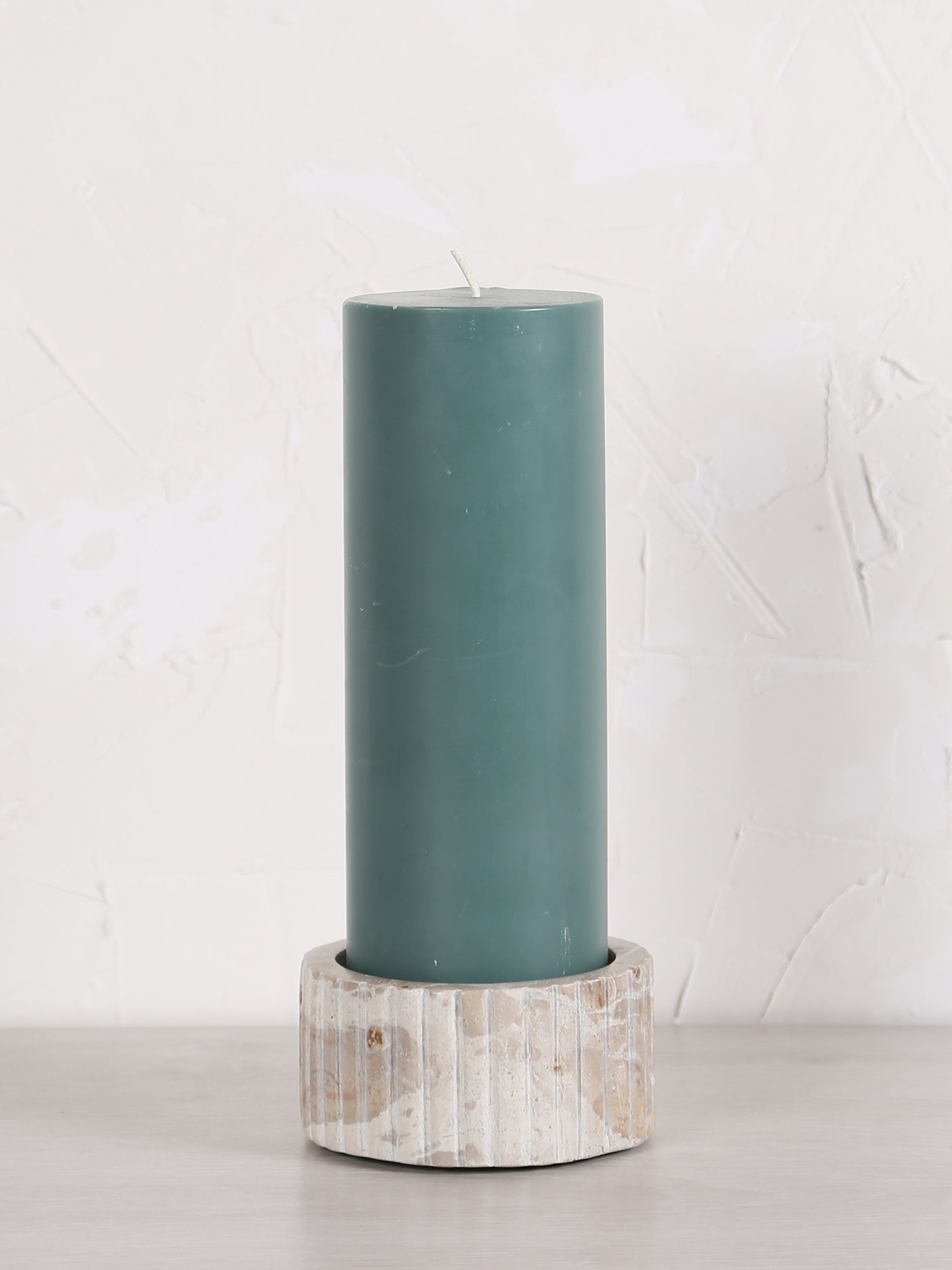 Eliana candlestick - Linen Colour - 3 Sizes available