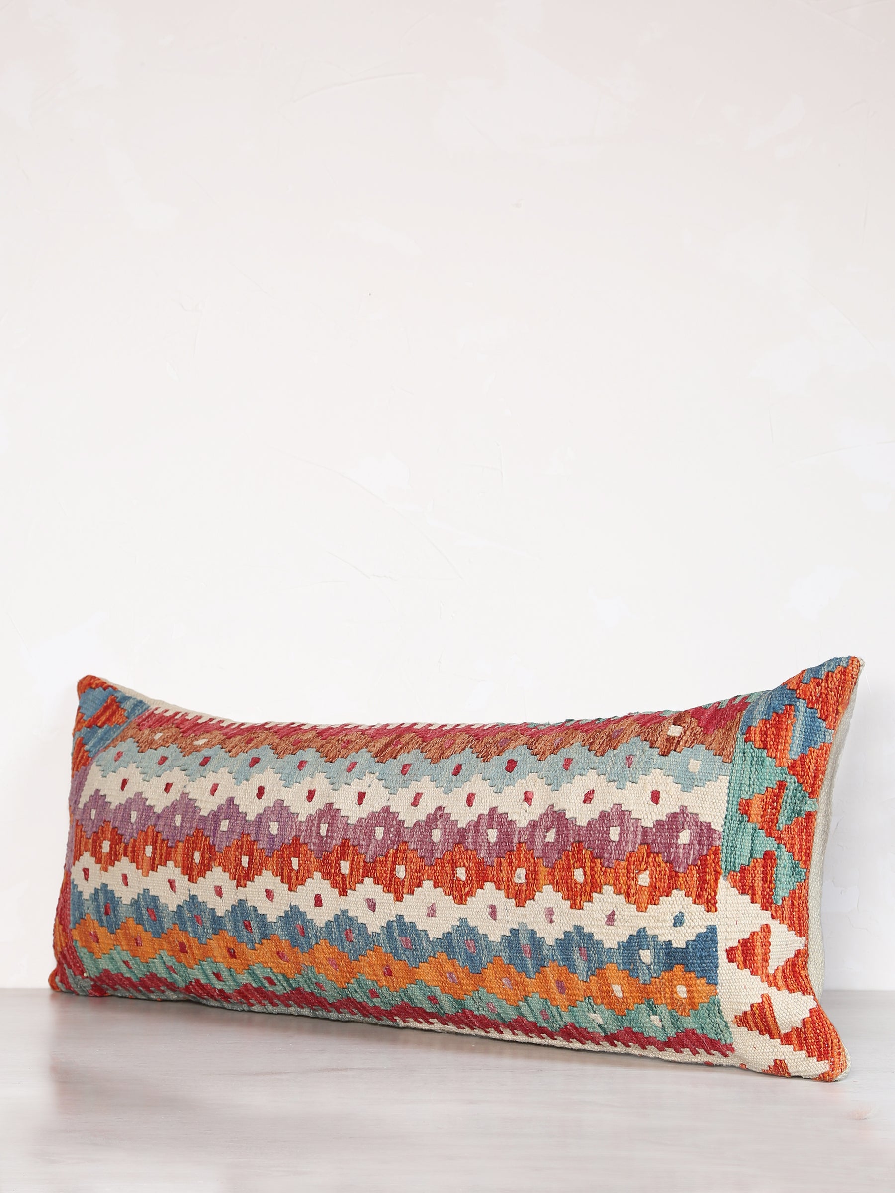 Soira Cushion - Hand Dyed, Hand Weaved - 90x35cm
