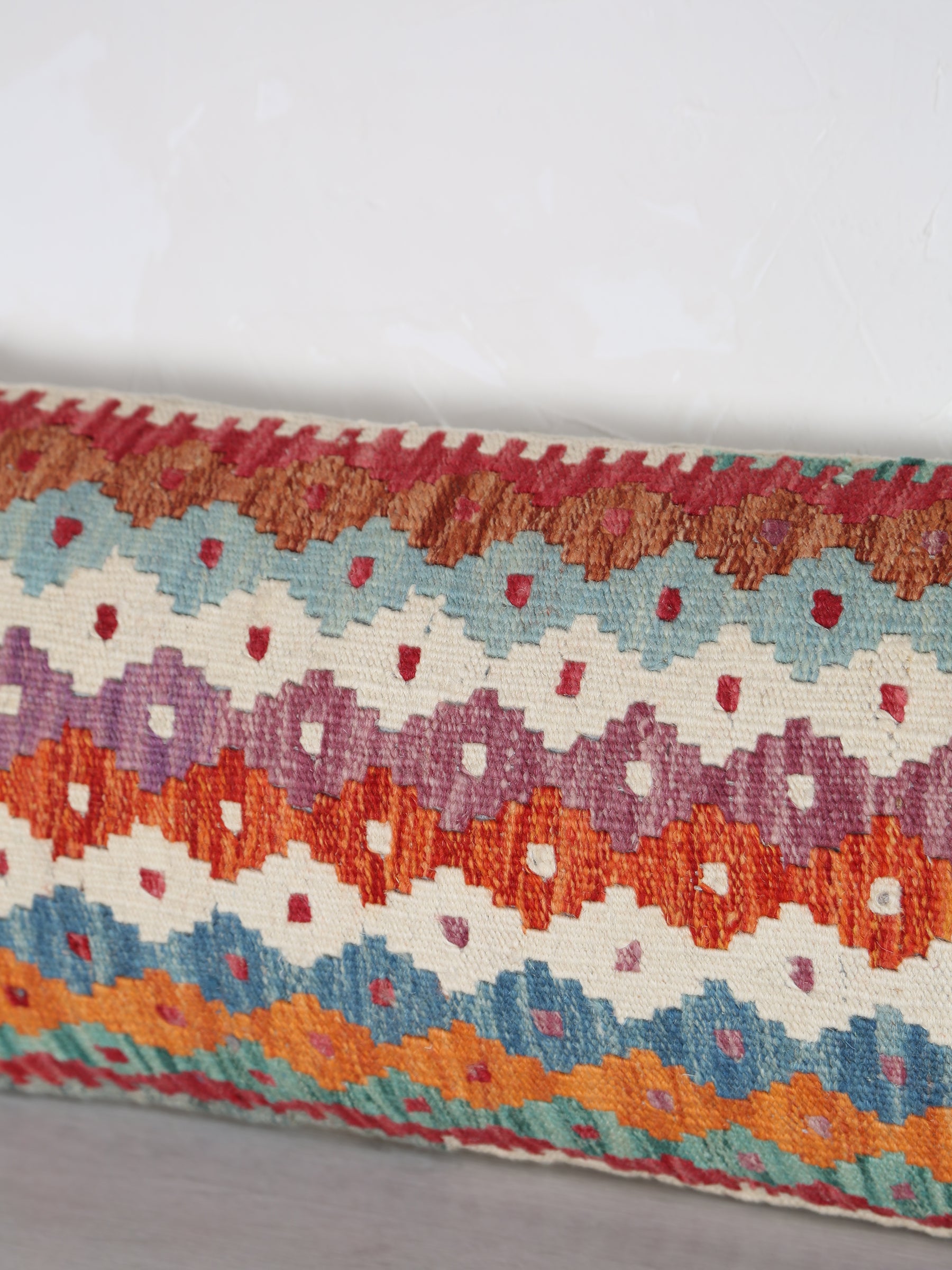 Soira Cushion - Hand Dyed, Hand Weaved - 90x35cm