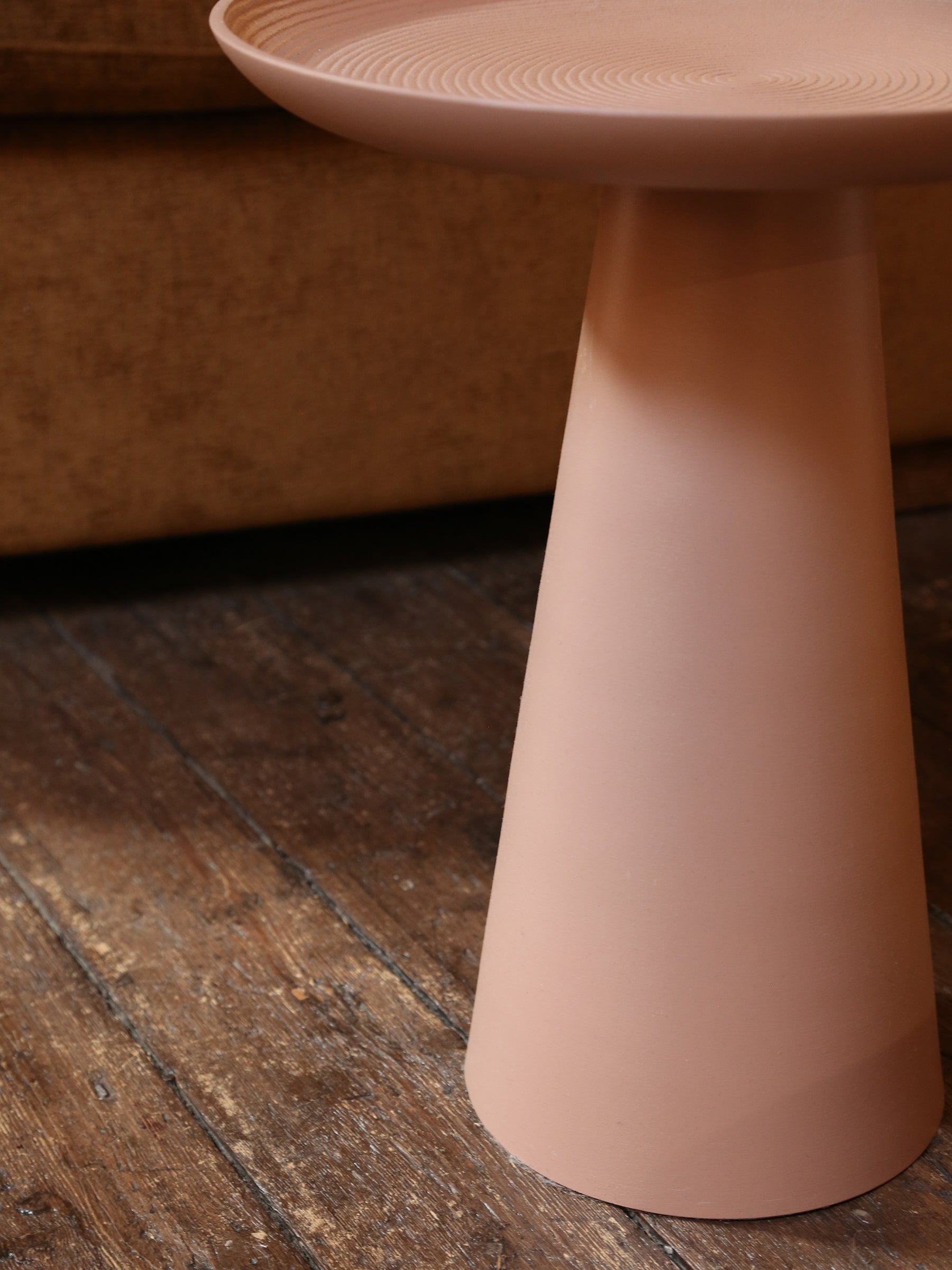 Ringar Round Side Table Rose Pink - Medium