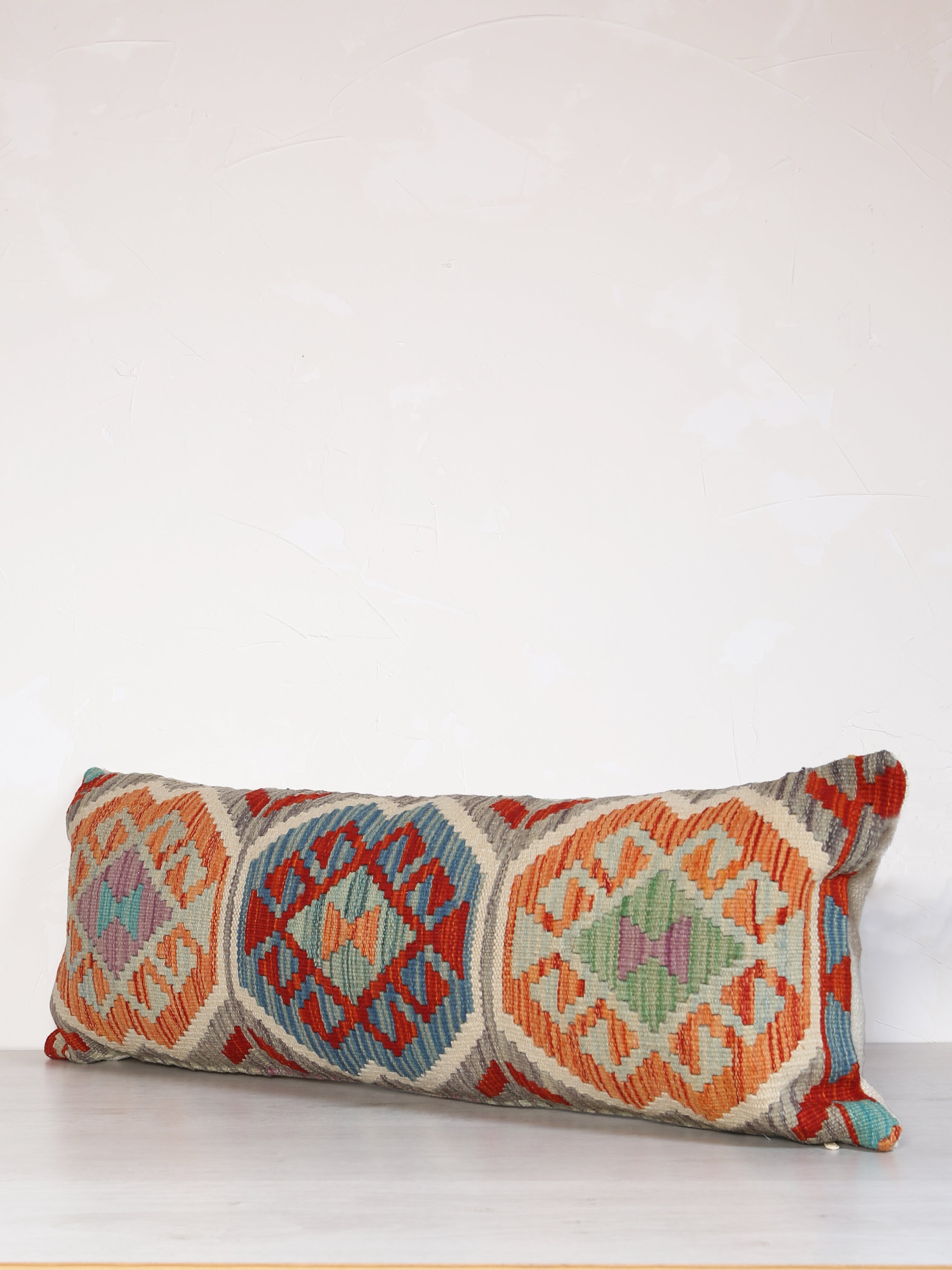 Kalana Cushion - Hand Dyed, Hand Weaved - 90x35cm