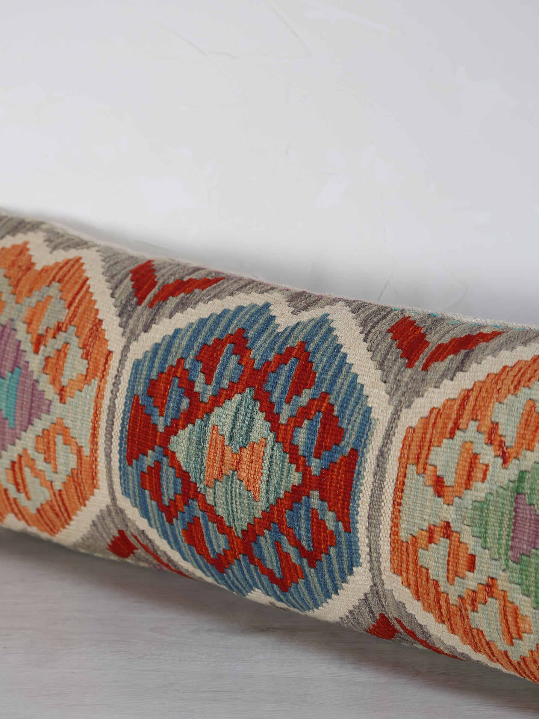 Kalana Cushion - Hand Dyed, Hand Weaved - 90x35cm