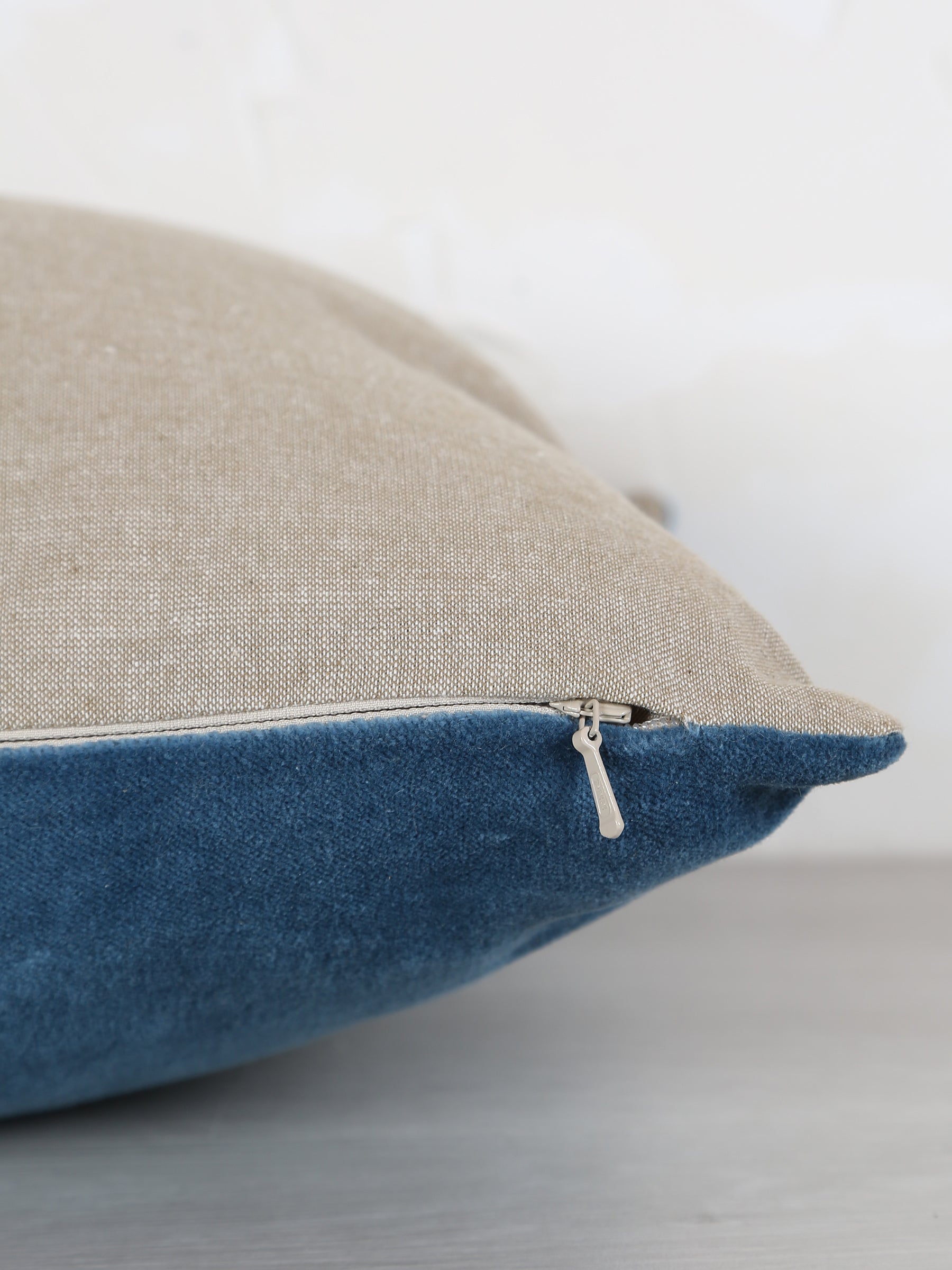 Elise Velvet Cushion - Riviera - 2 Sizes Available