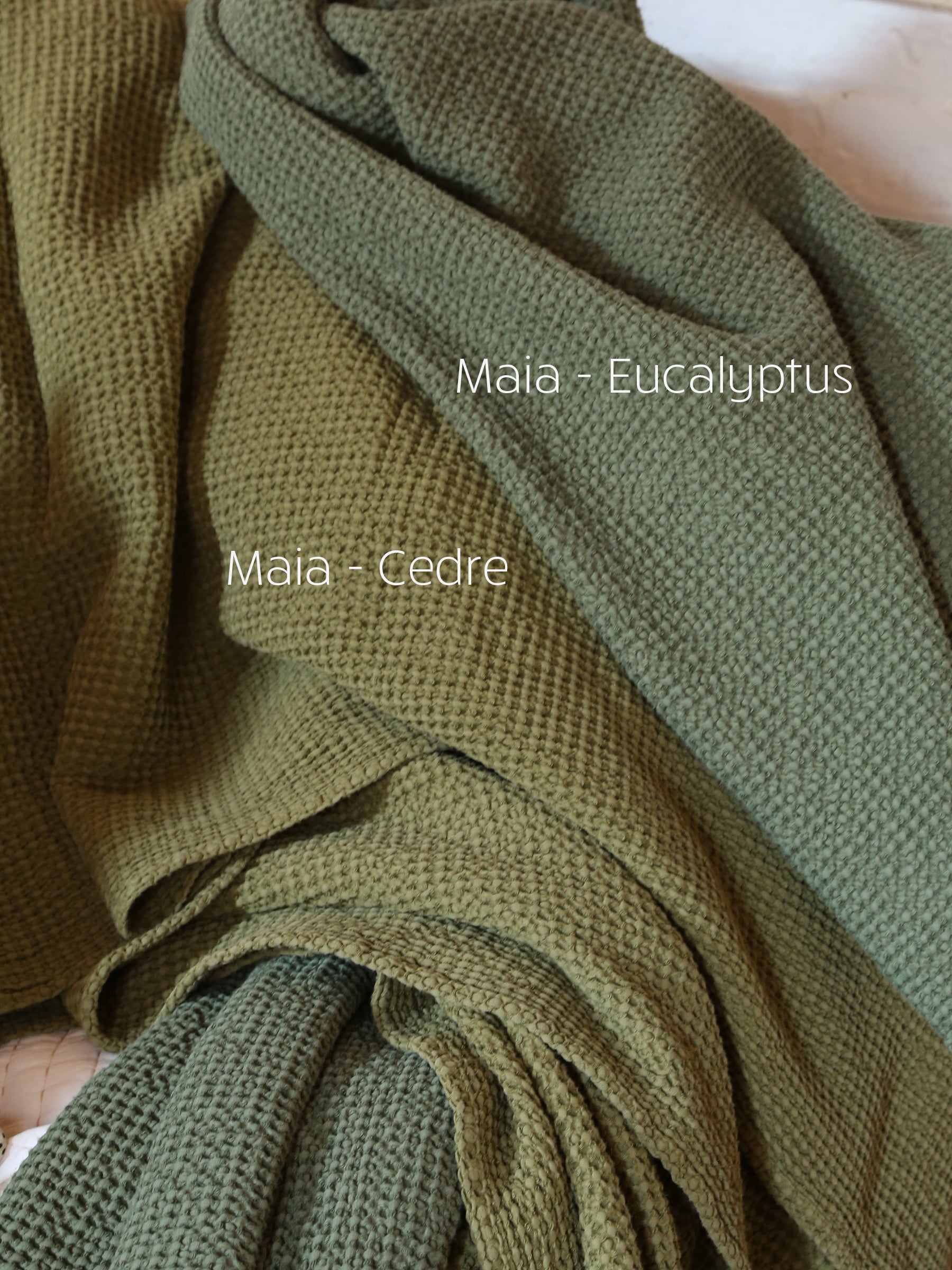 Maia Recycled Cushion - Cedre - 2 Sizes Available