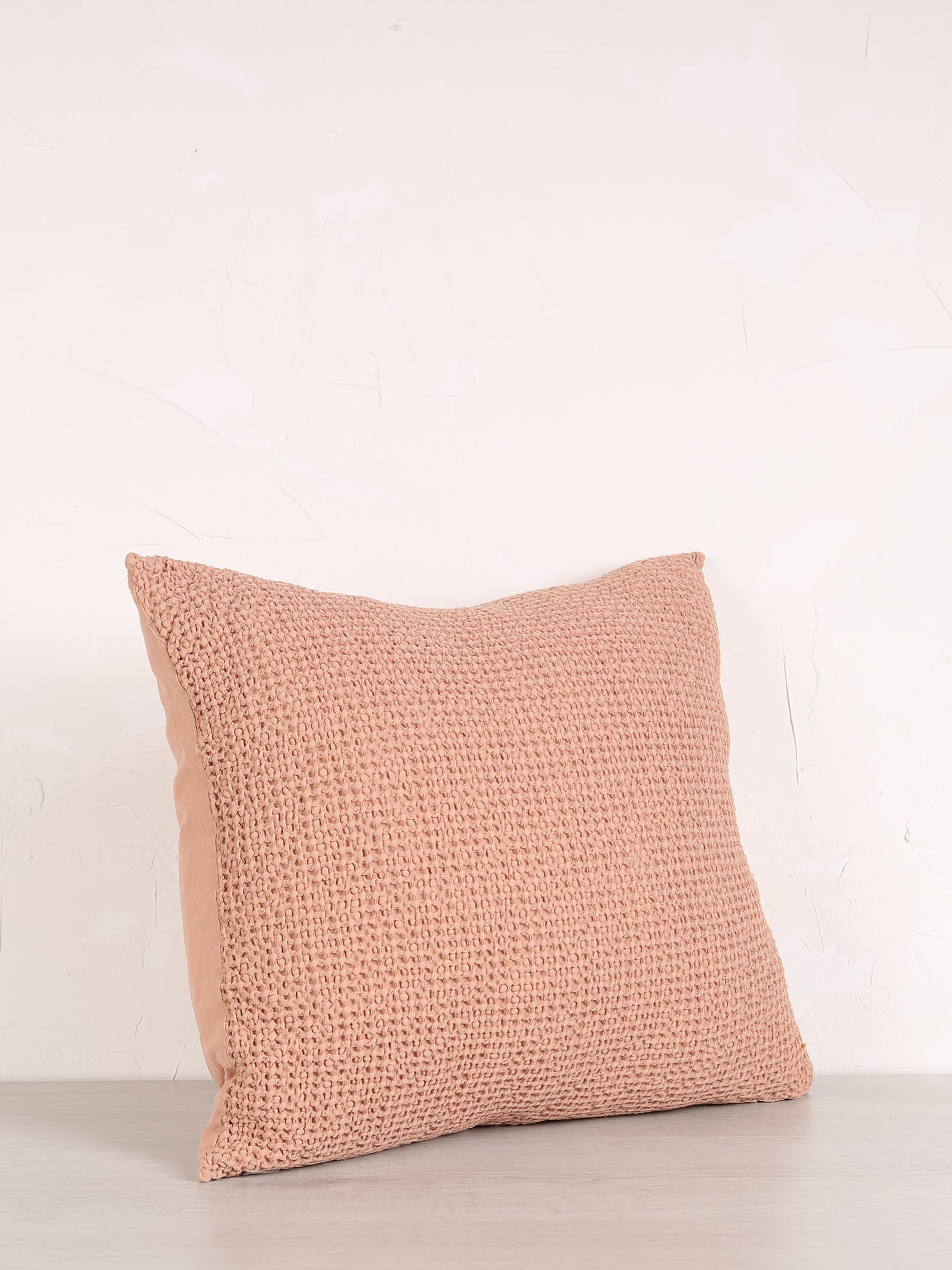 Maia Recycled Cotton Cushion - Dragee - 2 Sizes Available
