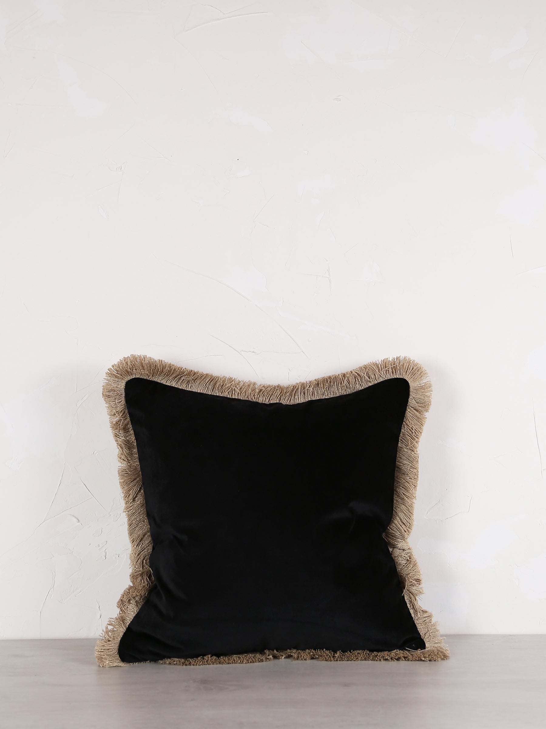 Elodie Woven Velvet Cushion - 4 Colours Available