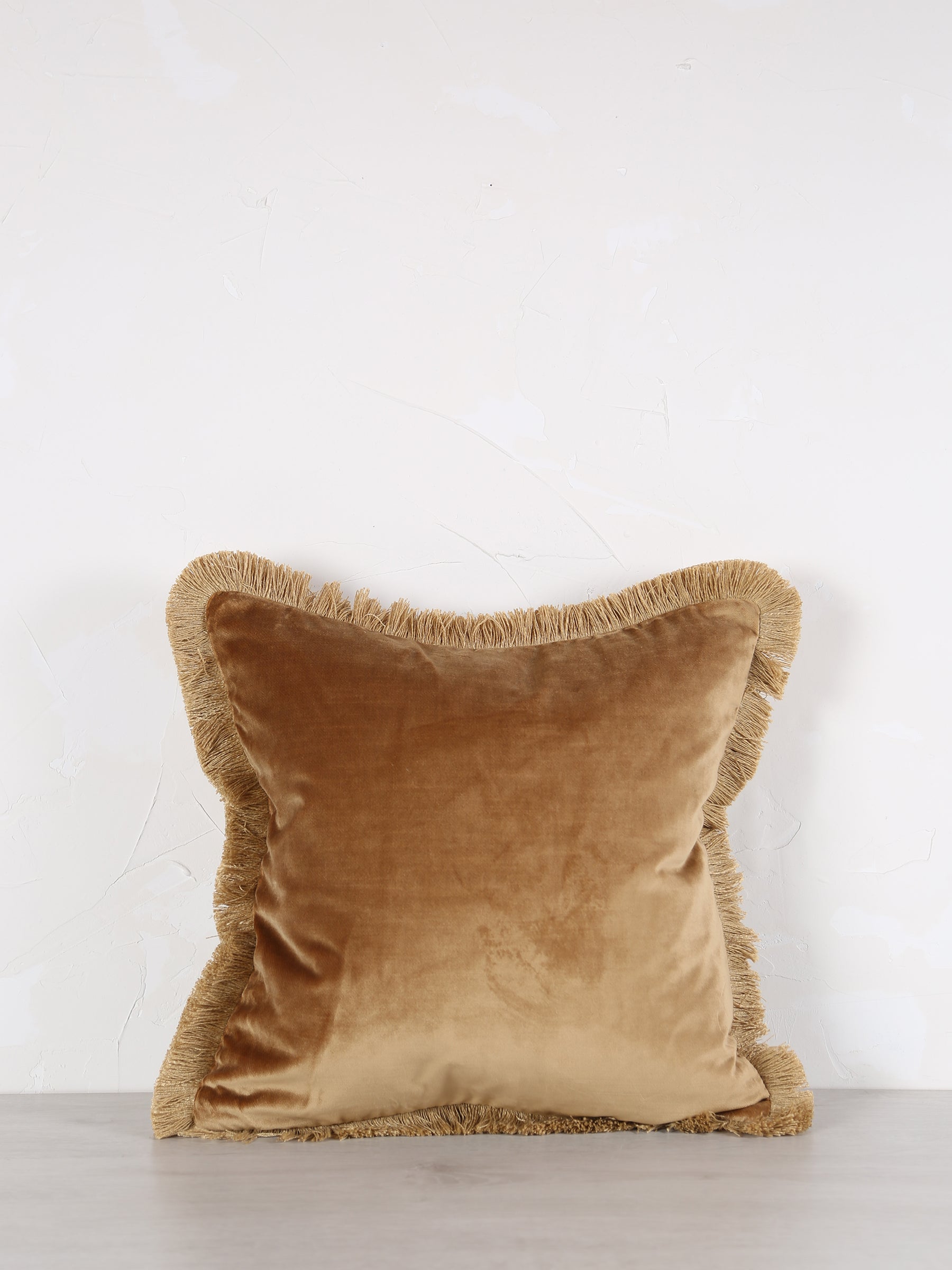 Elodie Woven Velvet Cushion - 4 Colours Available
