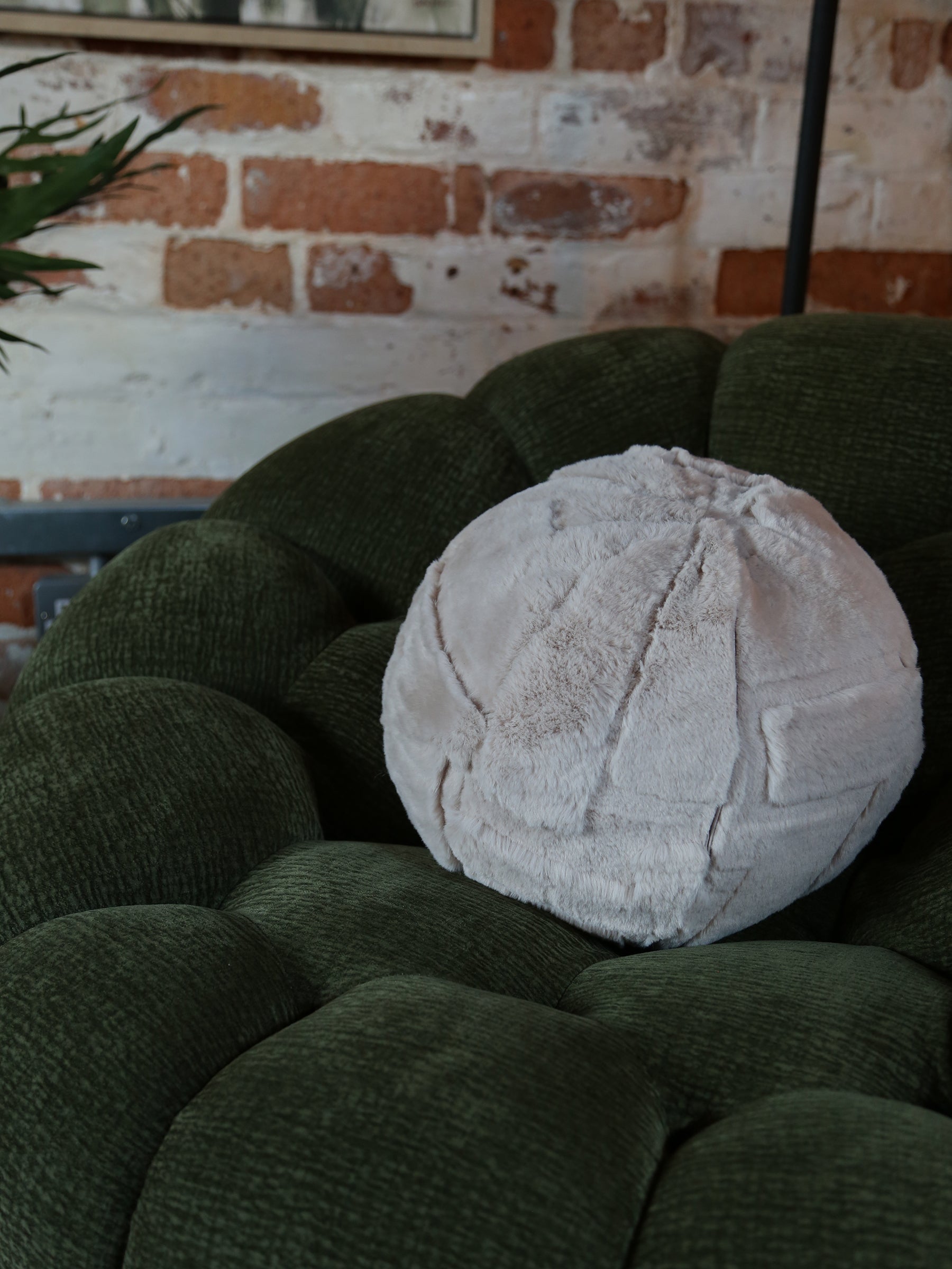 Tovi Geometric Textured Cushion Ball