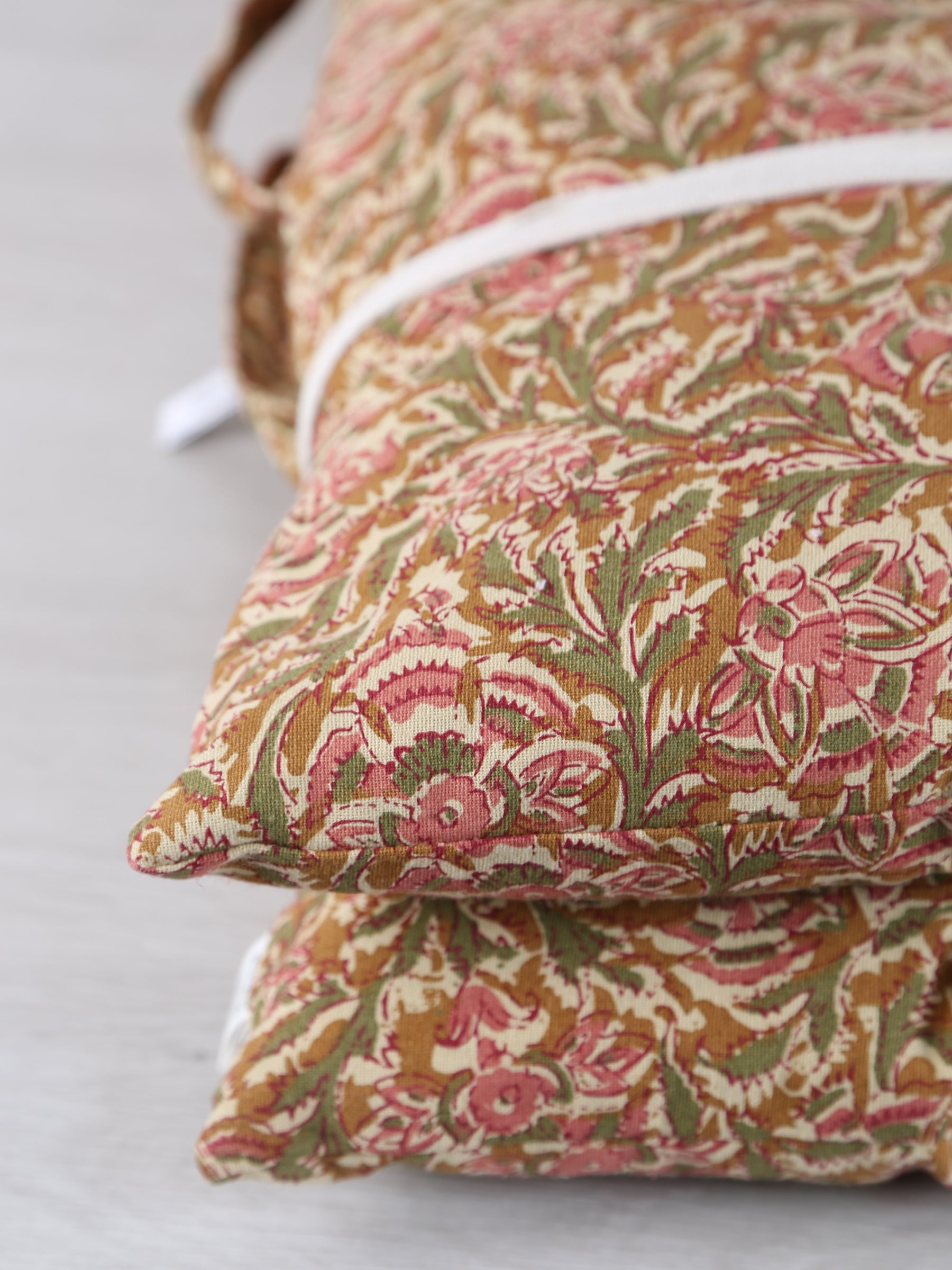 Printed Cotton Mattress - Honey, Rose