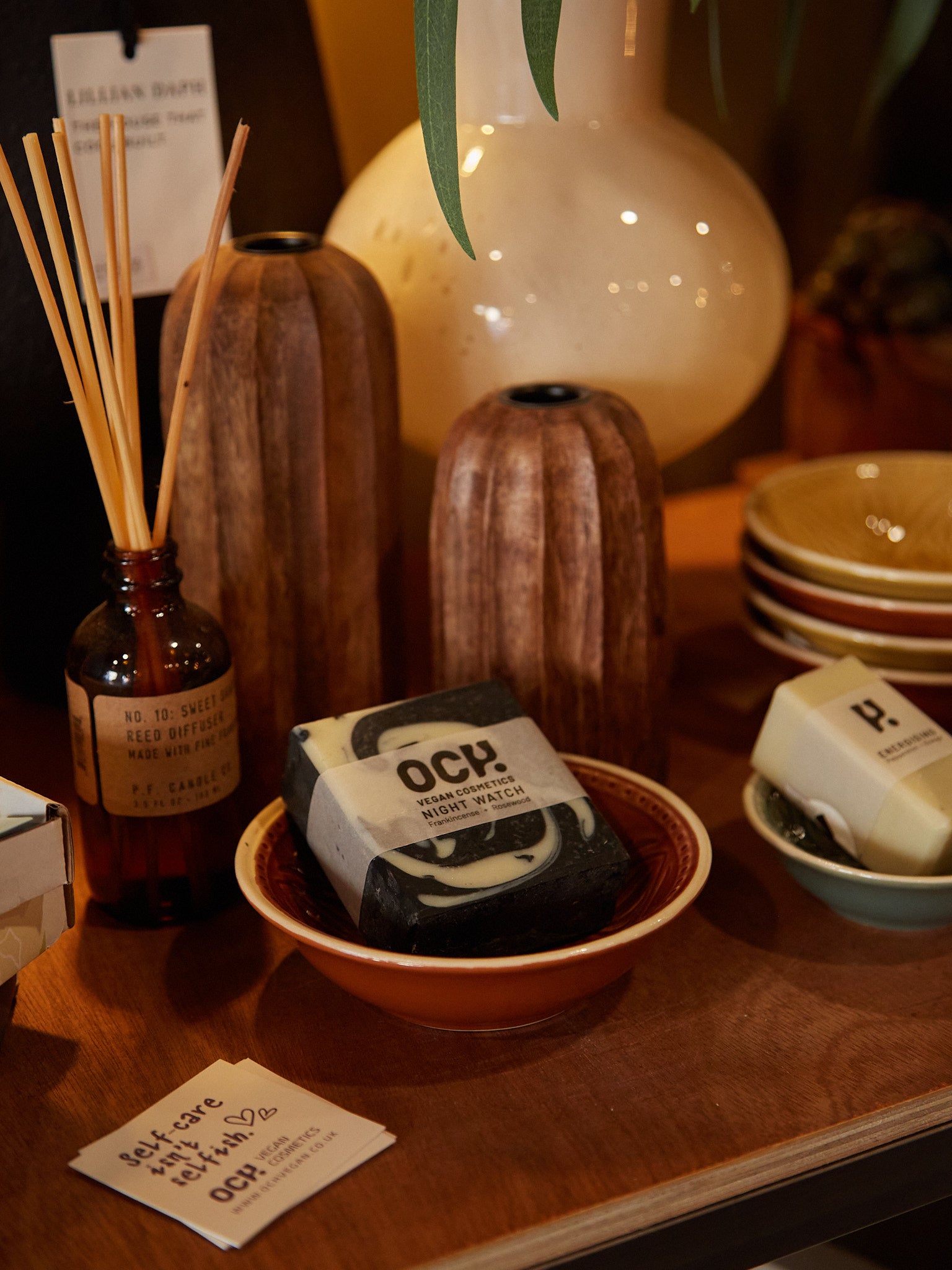Night Watch Vegan 80g/160g Soap - Rosewood & Frankincense