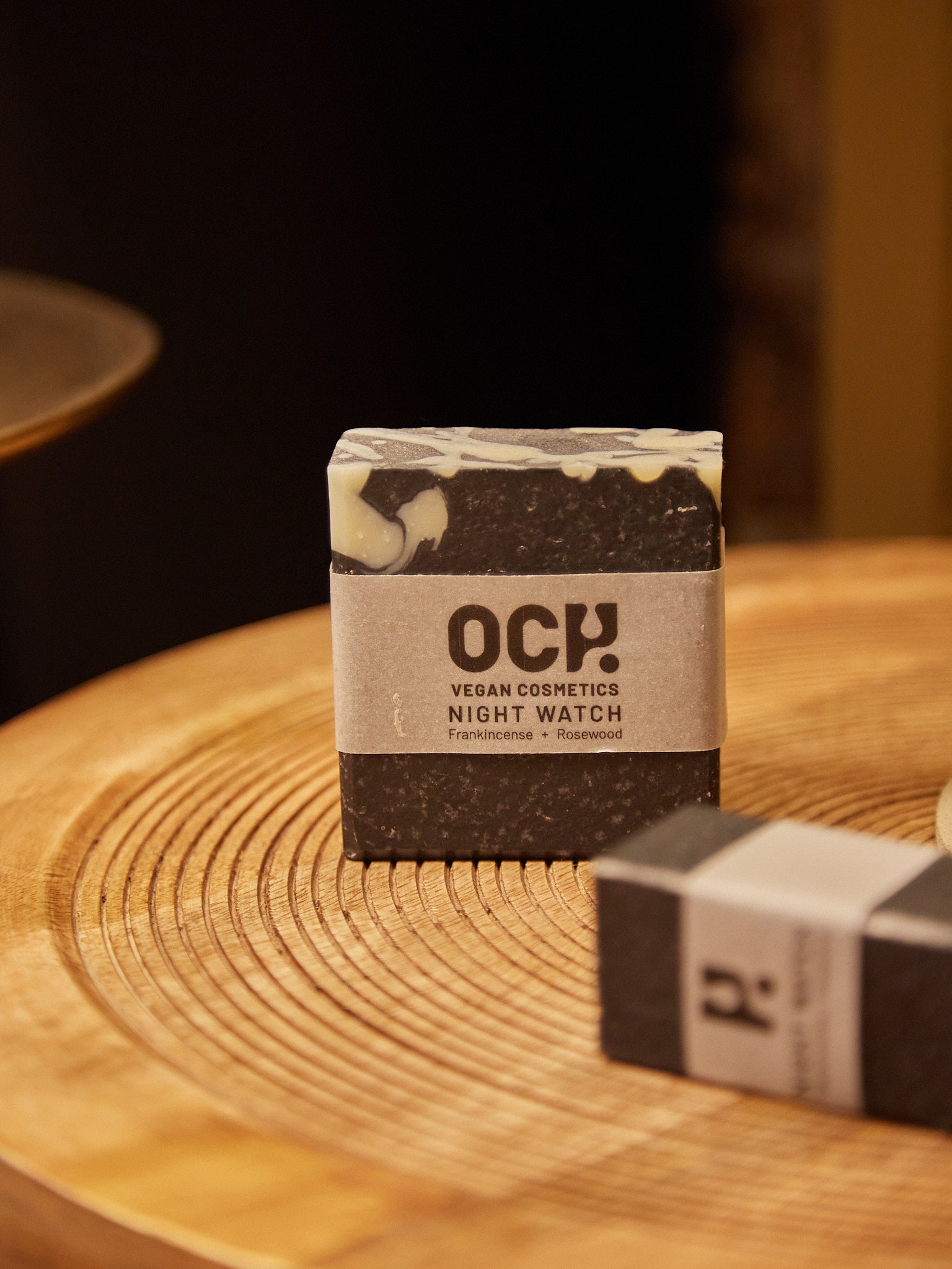 Night Watch Vegan 80g/160g Soap - Rosewood & Frankincense