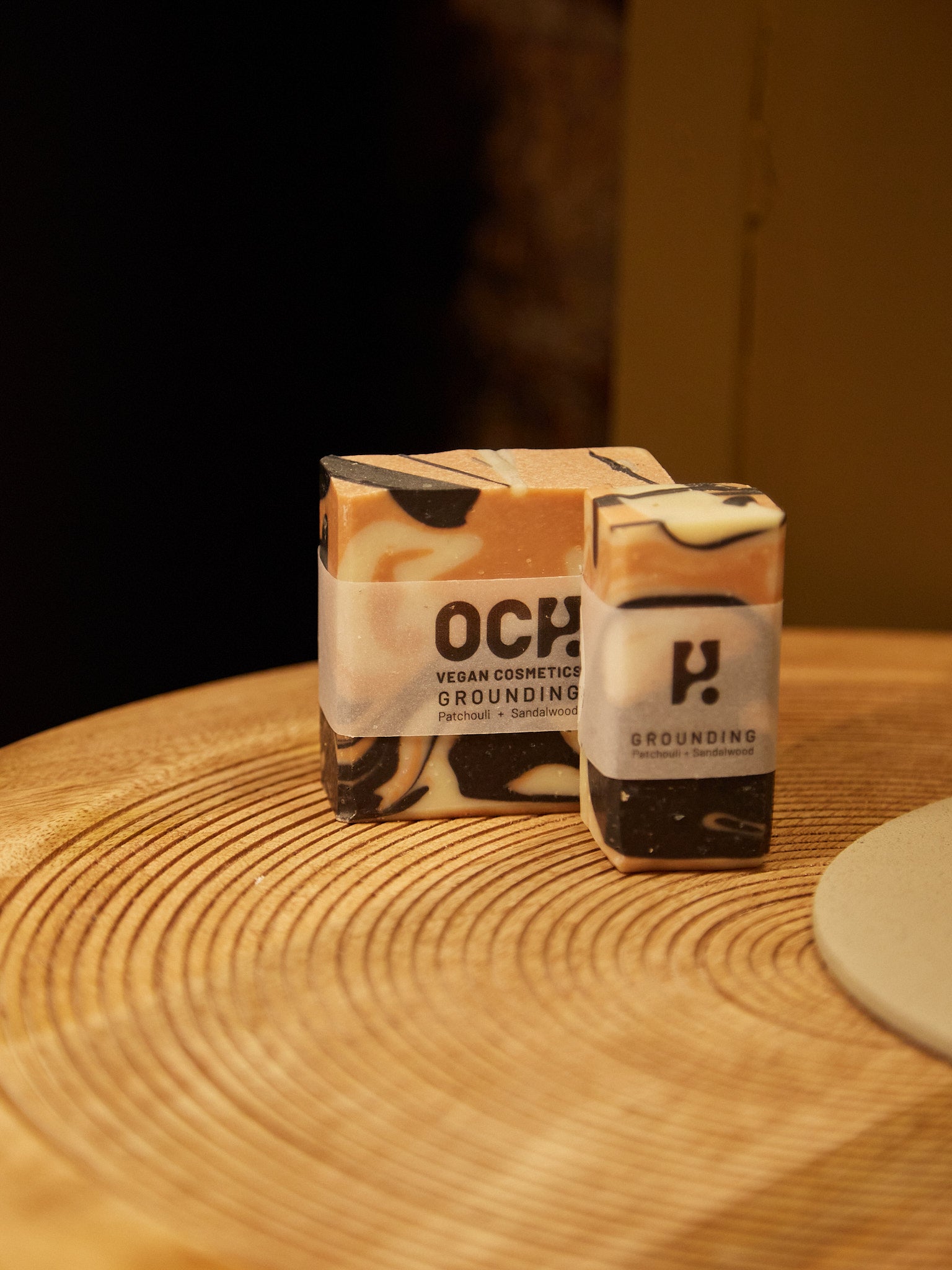 Grounding Vegan 80g/160g Soap - Patchouli & Sandalwood