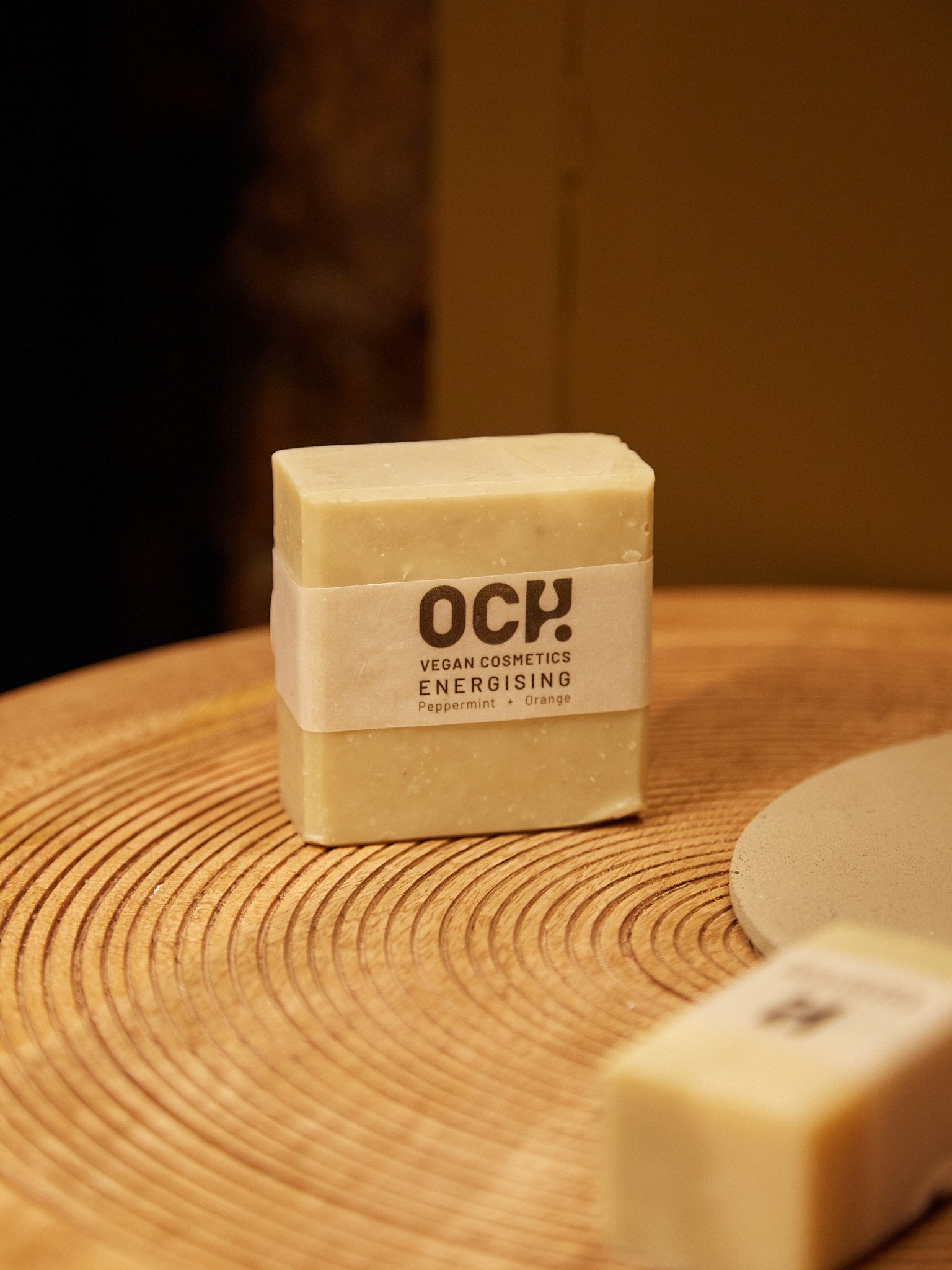 Energising Vegan 80g/160g Soap - Mint & Orange