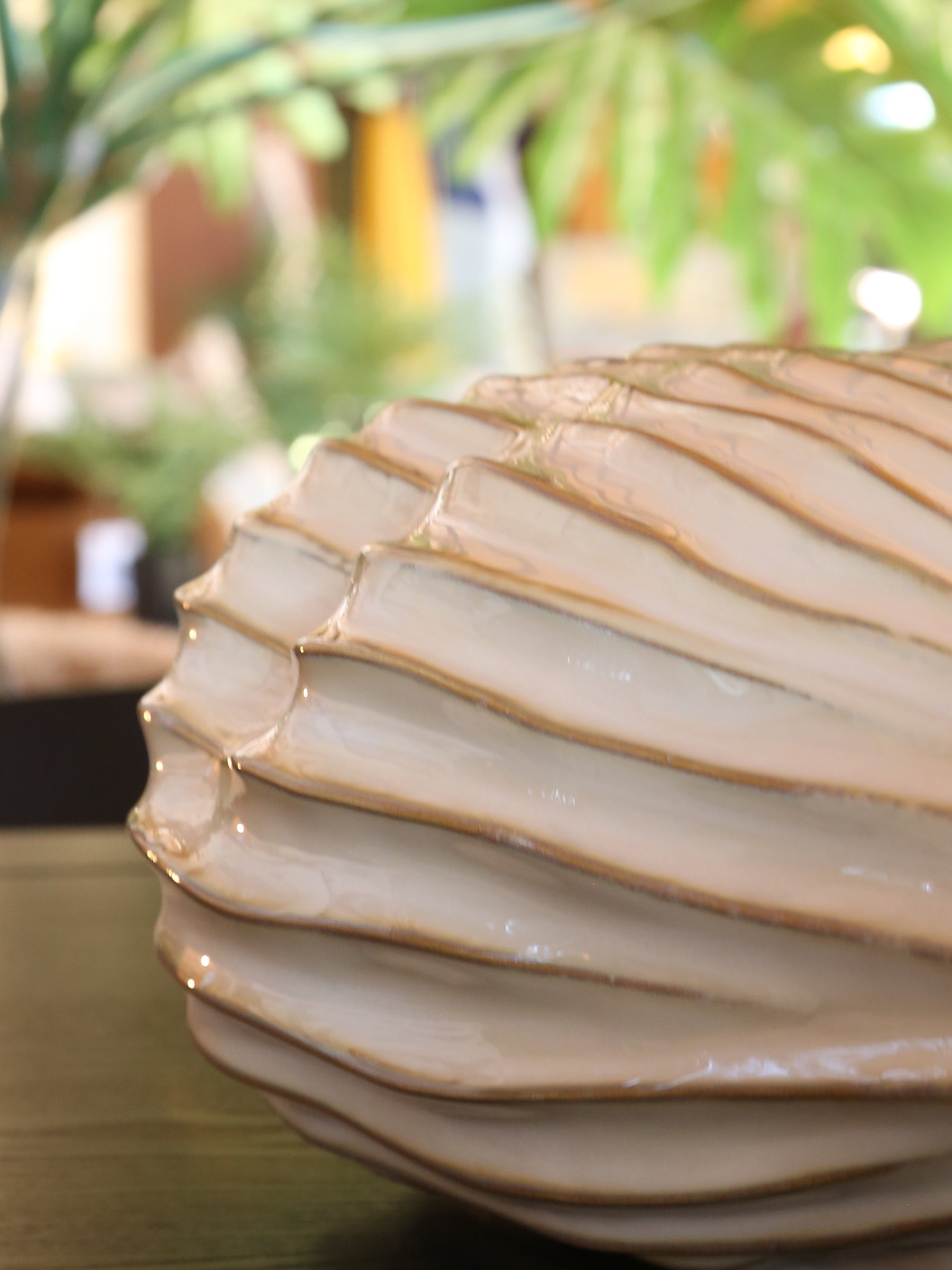 Vechhia Vase - Textured Brown Tones - 2 Sizes Available