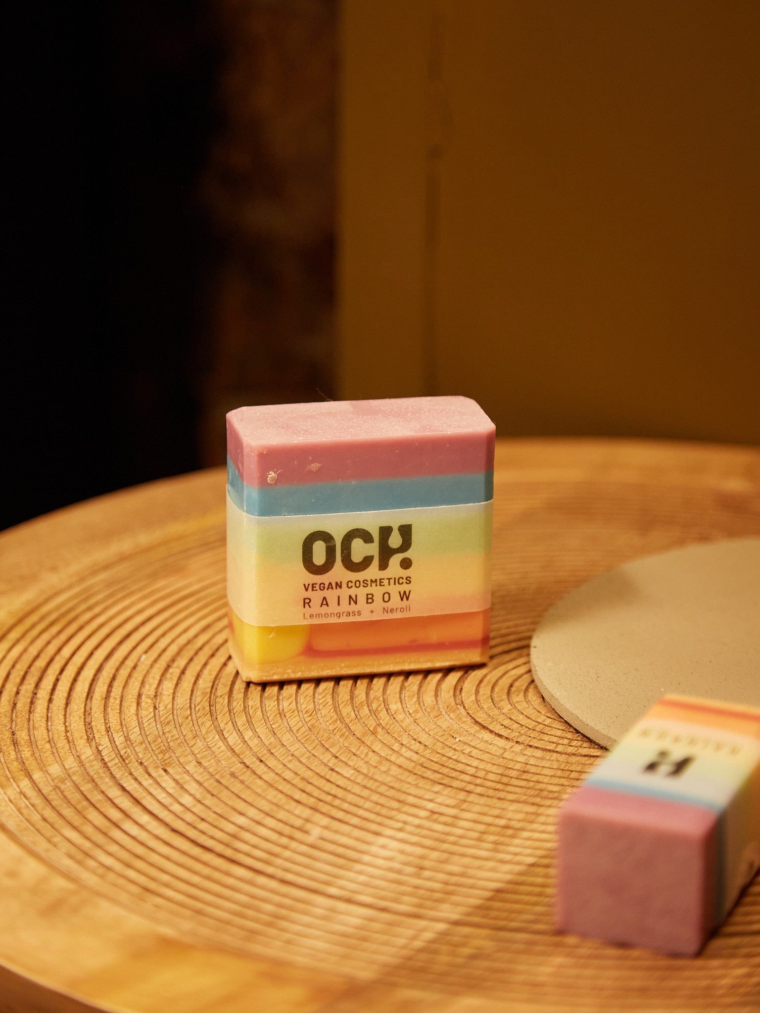 Rainbow Vegan 80g/160g Soap - Lemongrass & Neroli