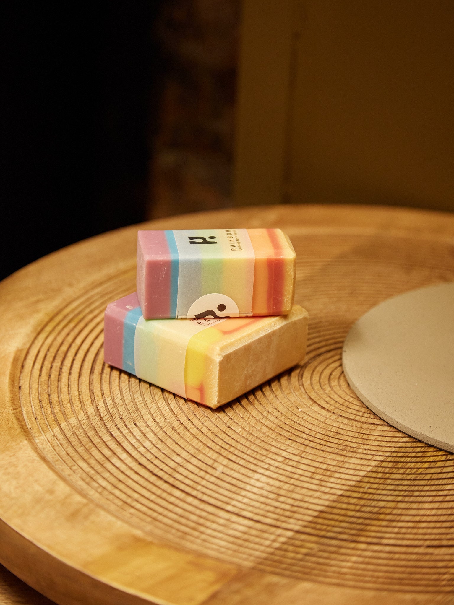 Rainbow Vegan 80g/160g Soap - Lemongrass & Neroli