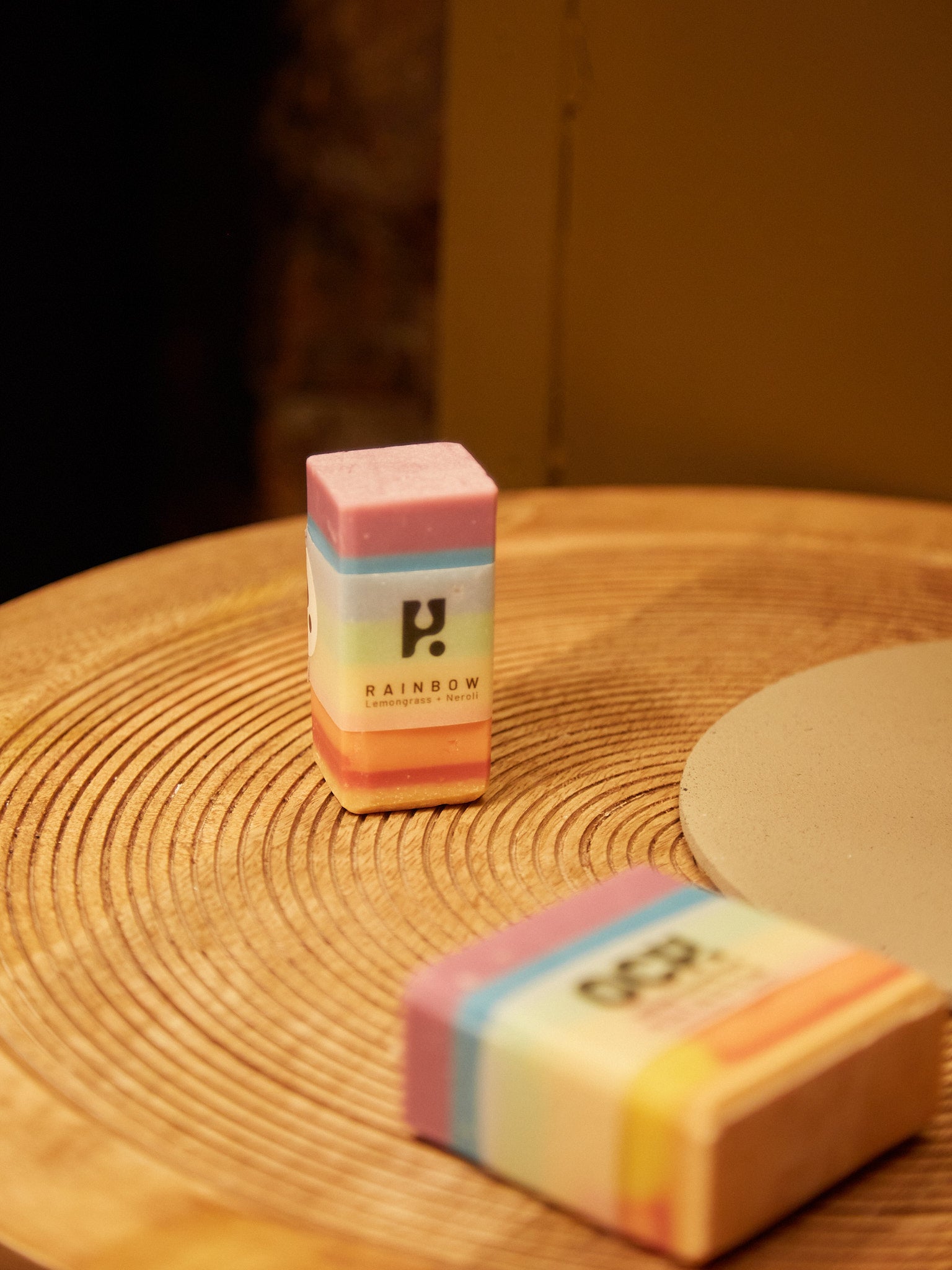 Rainbow Vegan 80g/160g Soap - Lemongrass & Neroli