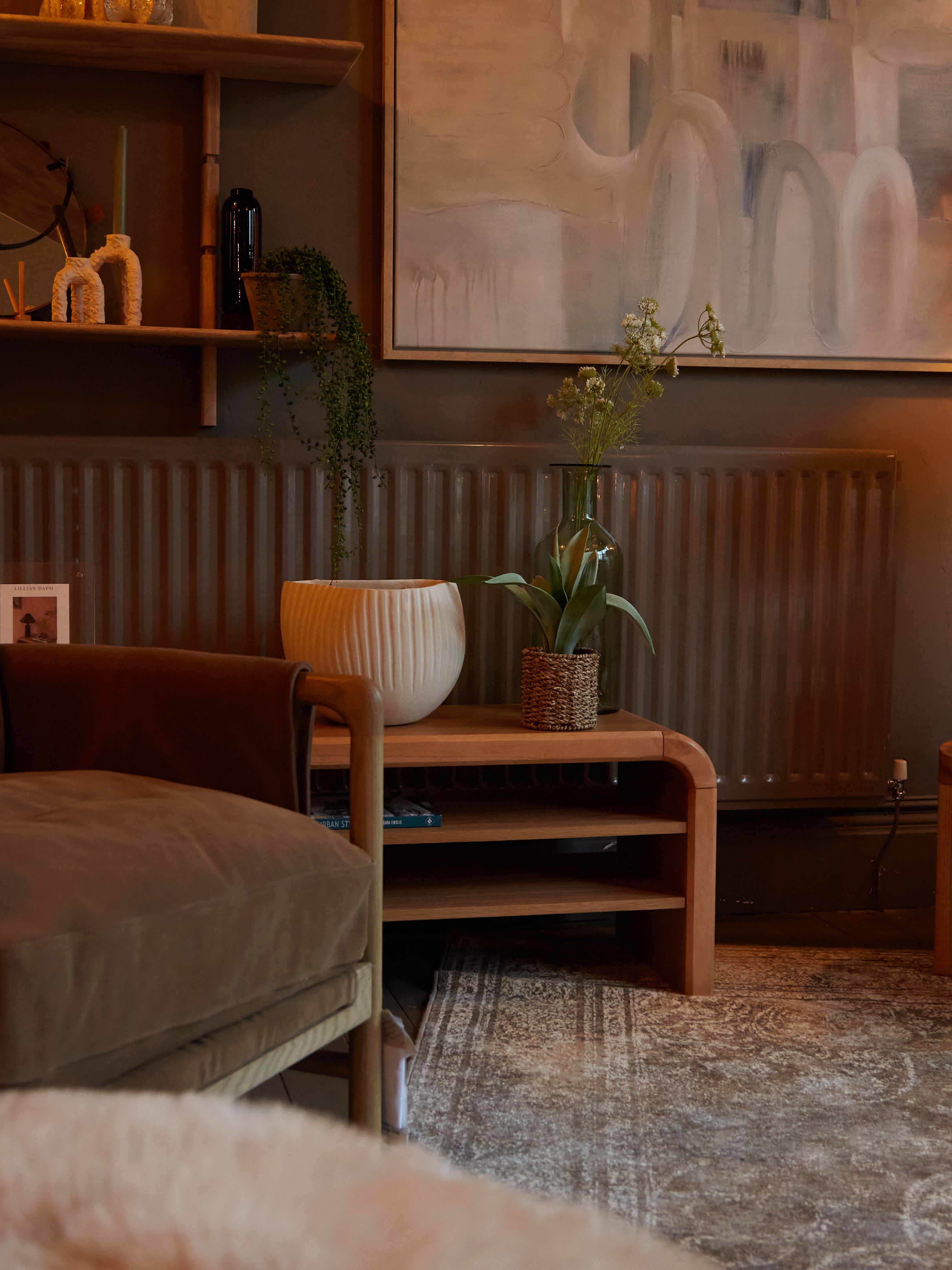 Whittle Leather Lounge Chair