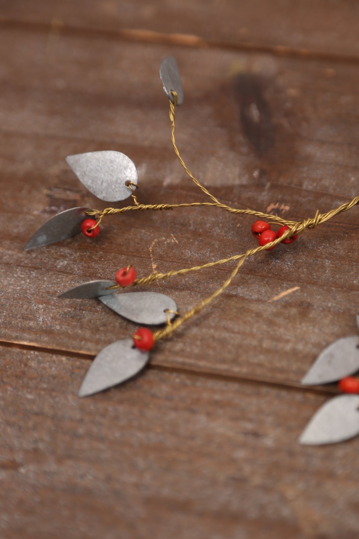 Beaded Hanging Branch Decoration