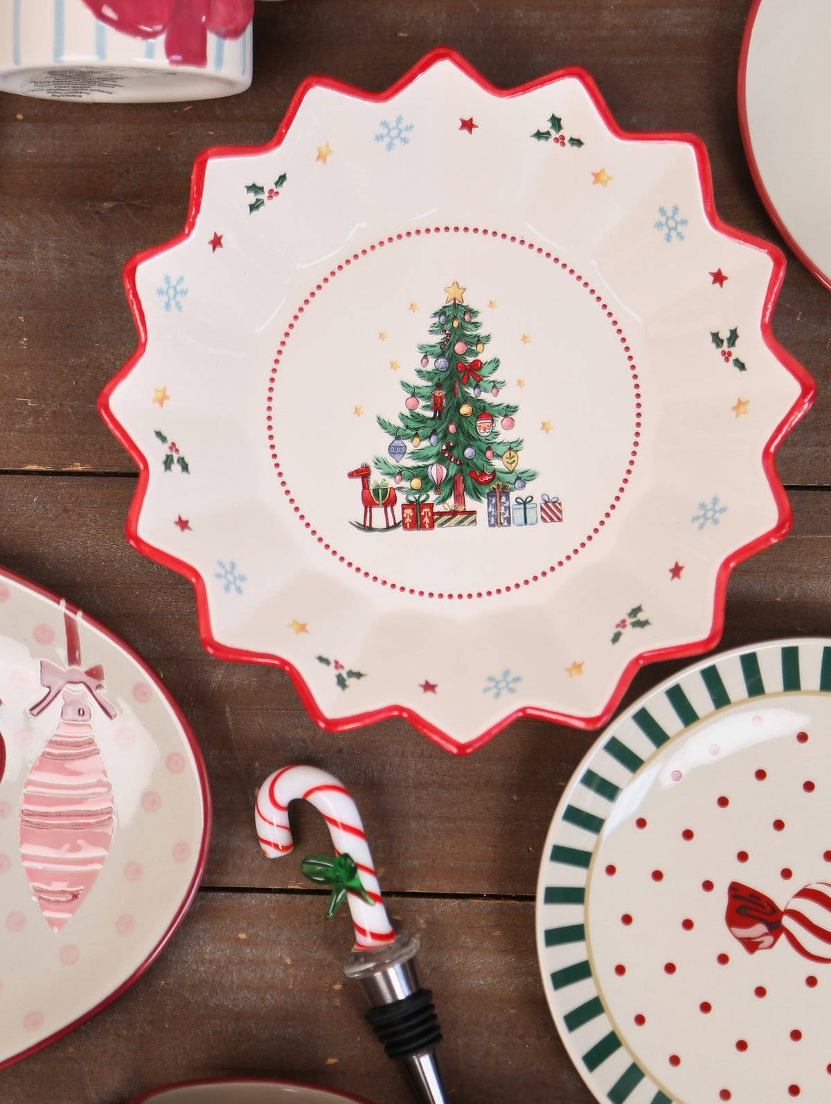 Festive Nostalgia Ceramic Bowl