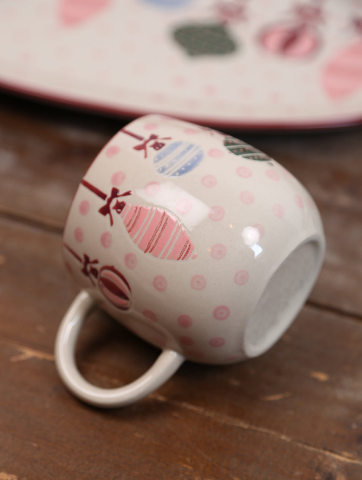Ornamentia Hand Painted Mugs- Set of 2