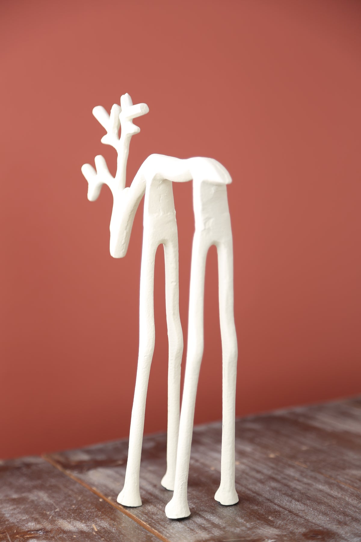 Ornamental deer - white - 2 Sizes Available