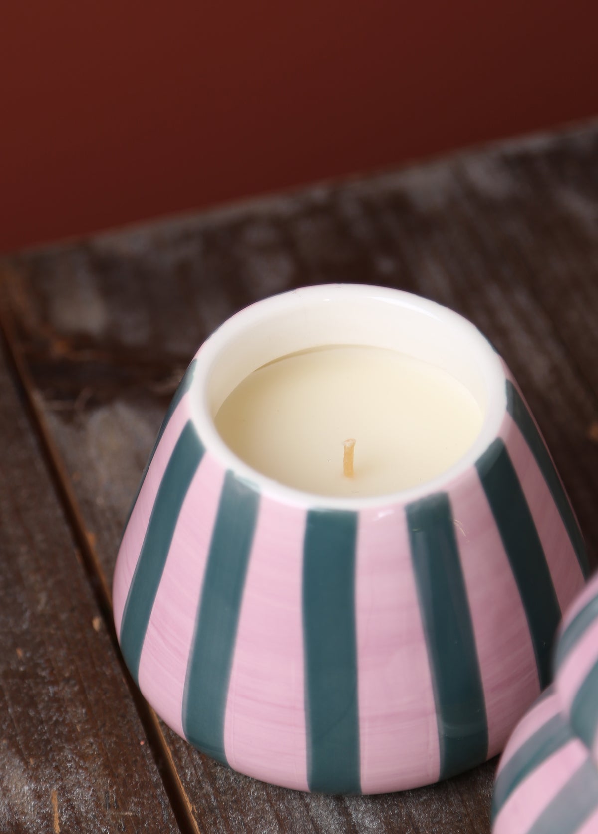 Cabana Ceramic Tree Candle - Cinnamon & Clove