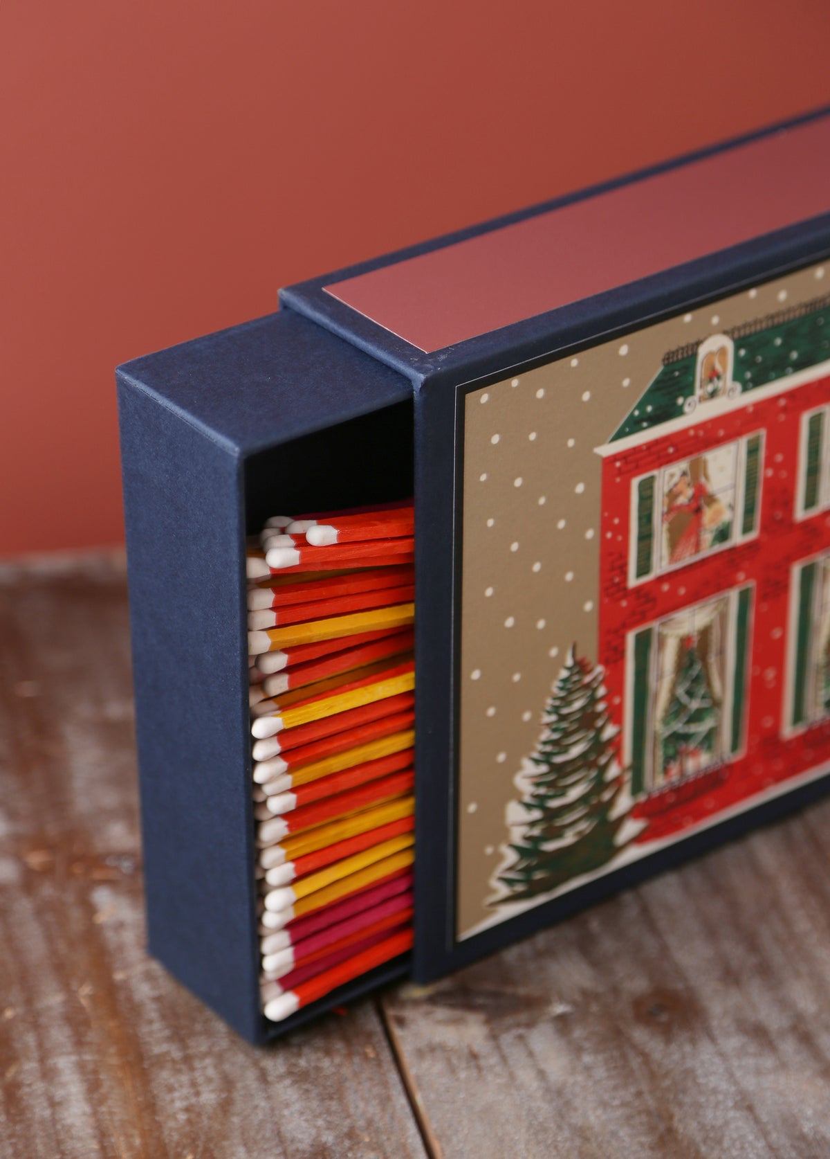 Giant Boxed Matches - Christmas House