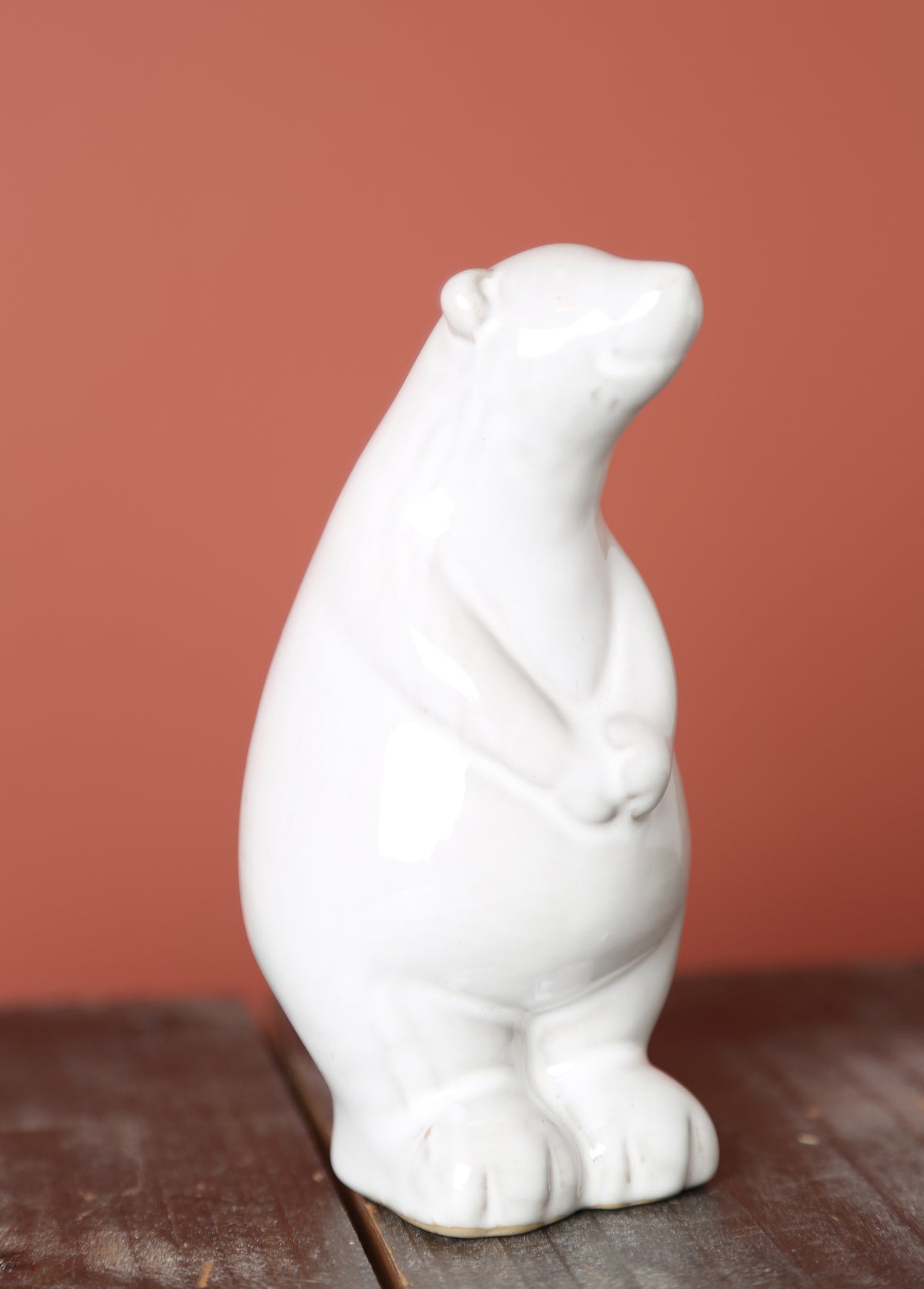 Yogi Coy Ceramic Bear - Ivory