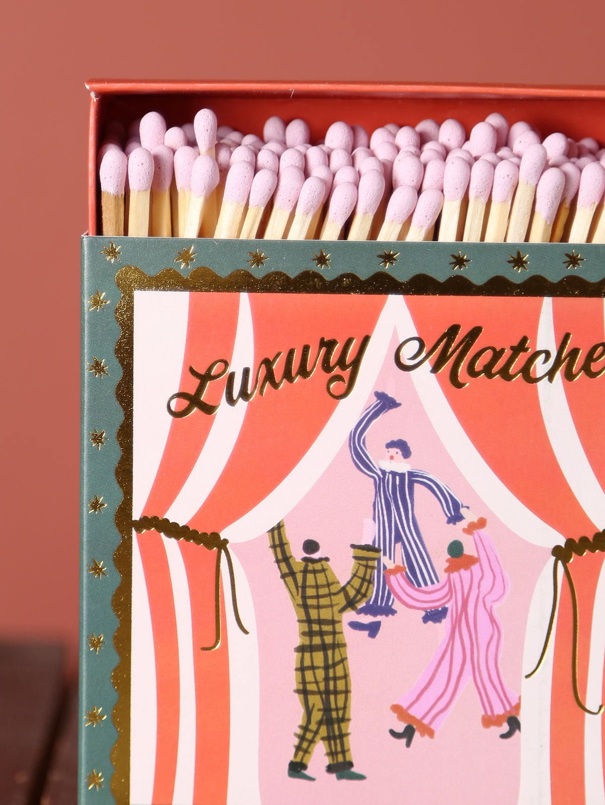 Dancing Jesters - Square Box Of Safety Matches