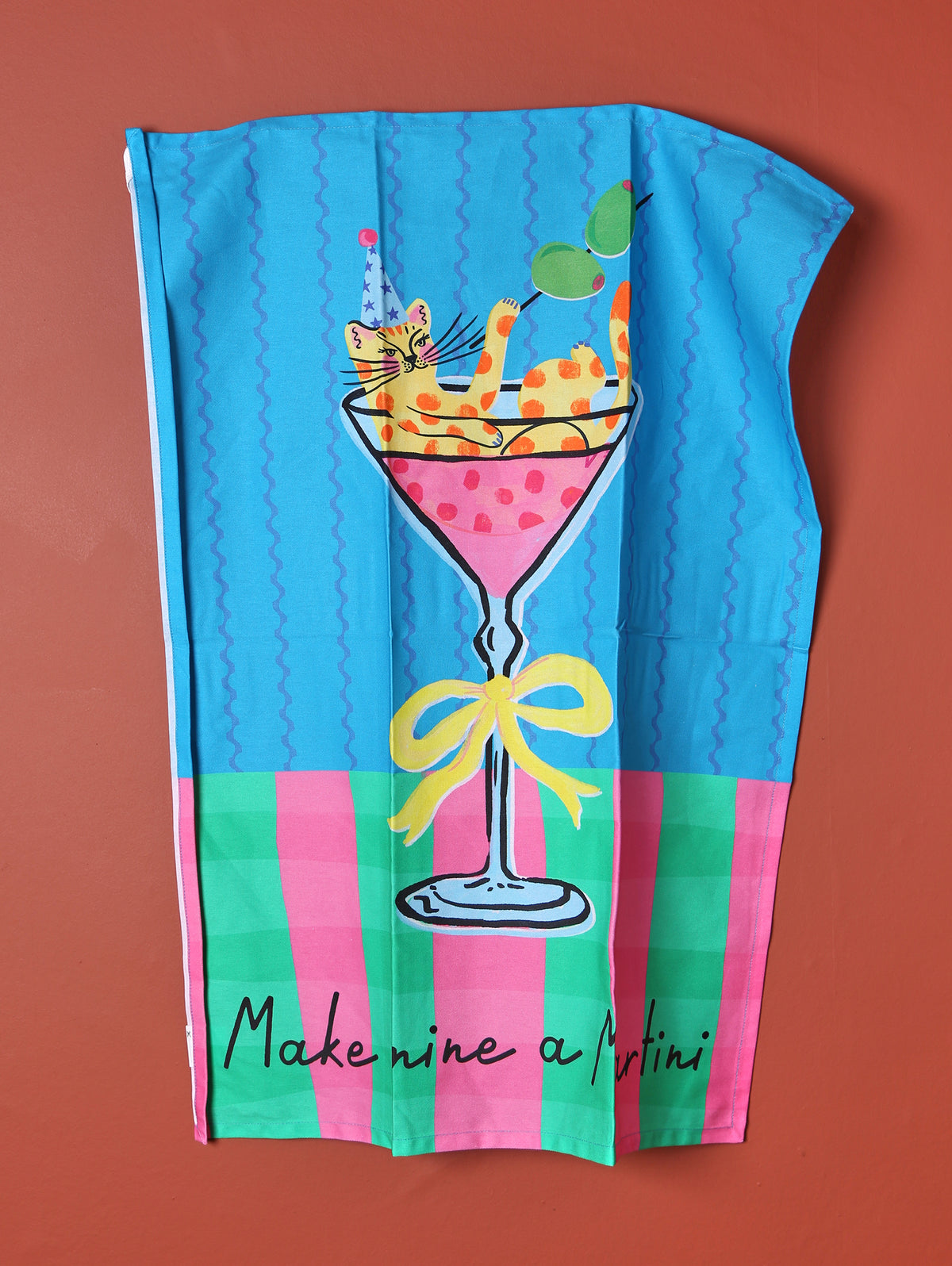 Hijinx Tea Towel - Martini please