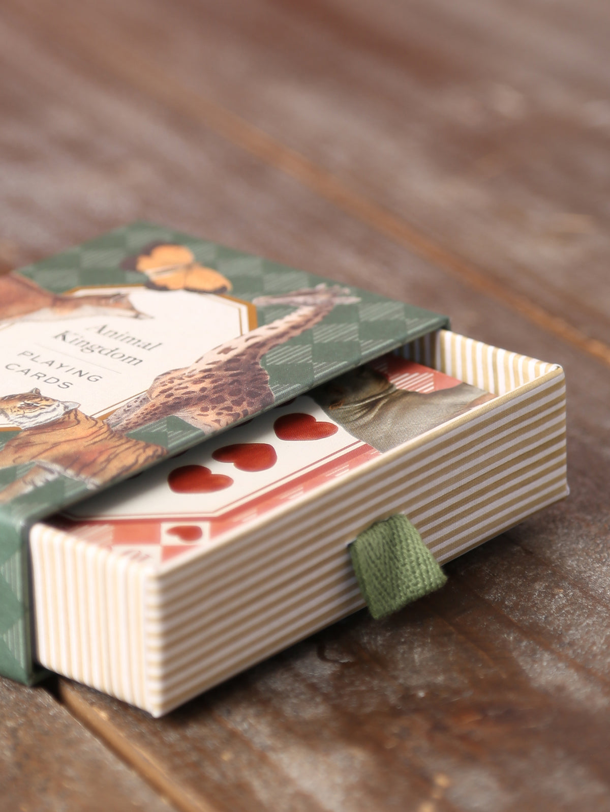 Illustrated Single Deck Playing Cards - Animal Kingdom