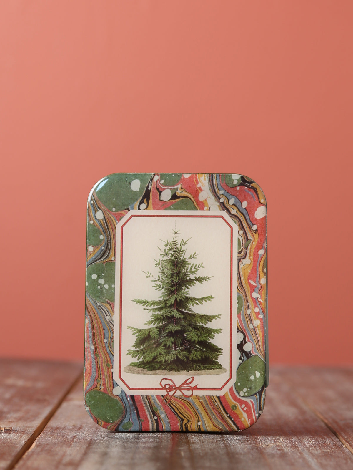 Matches in Enamel Tin - Fir Tree