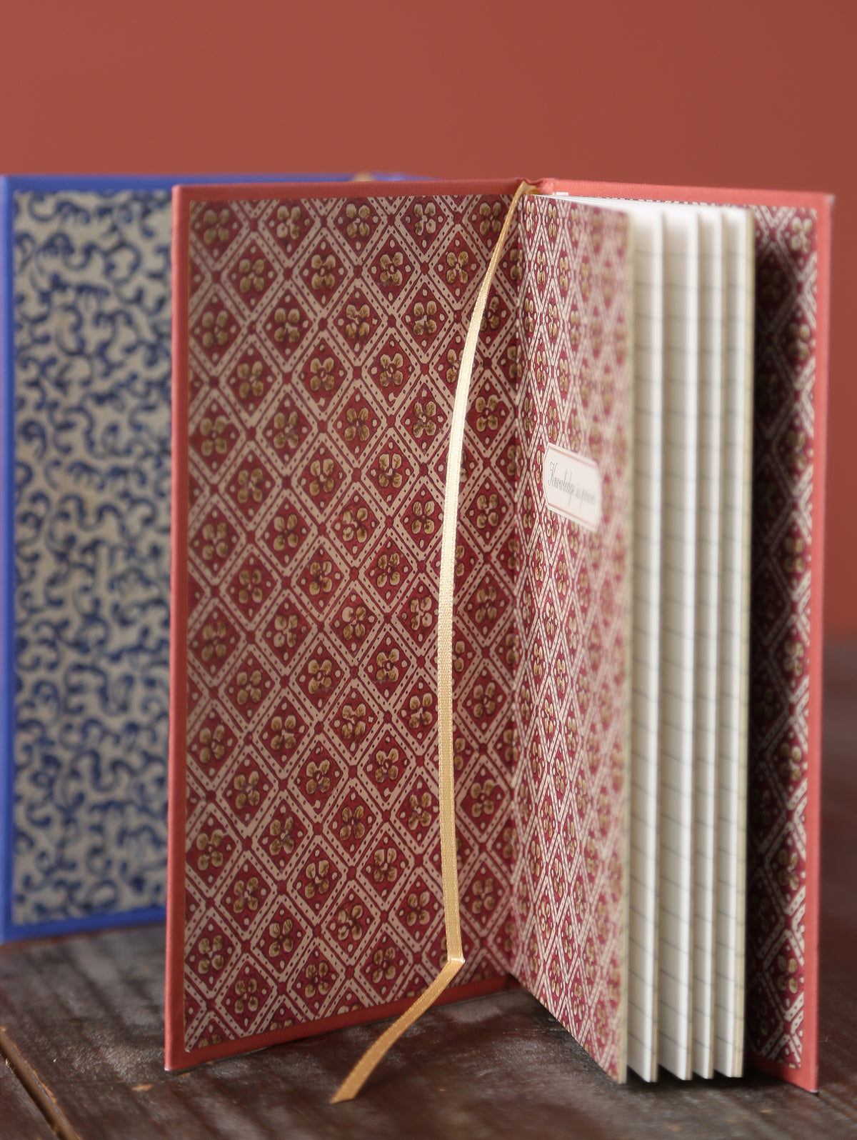 Slim Lined, Inspirational Quote Notebook - Clay