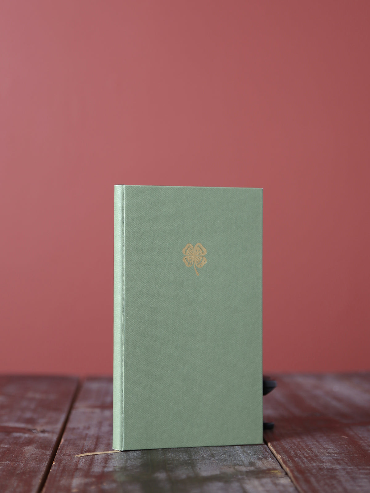 Slim Lined, Inspirational Quote Notebook- Green