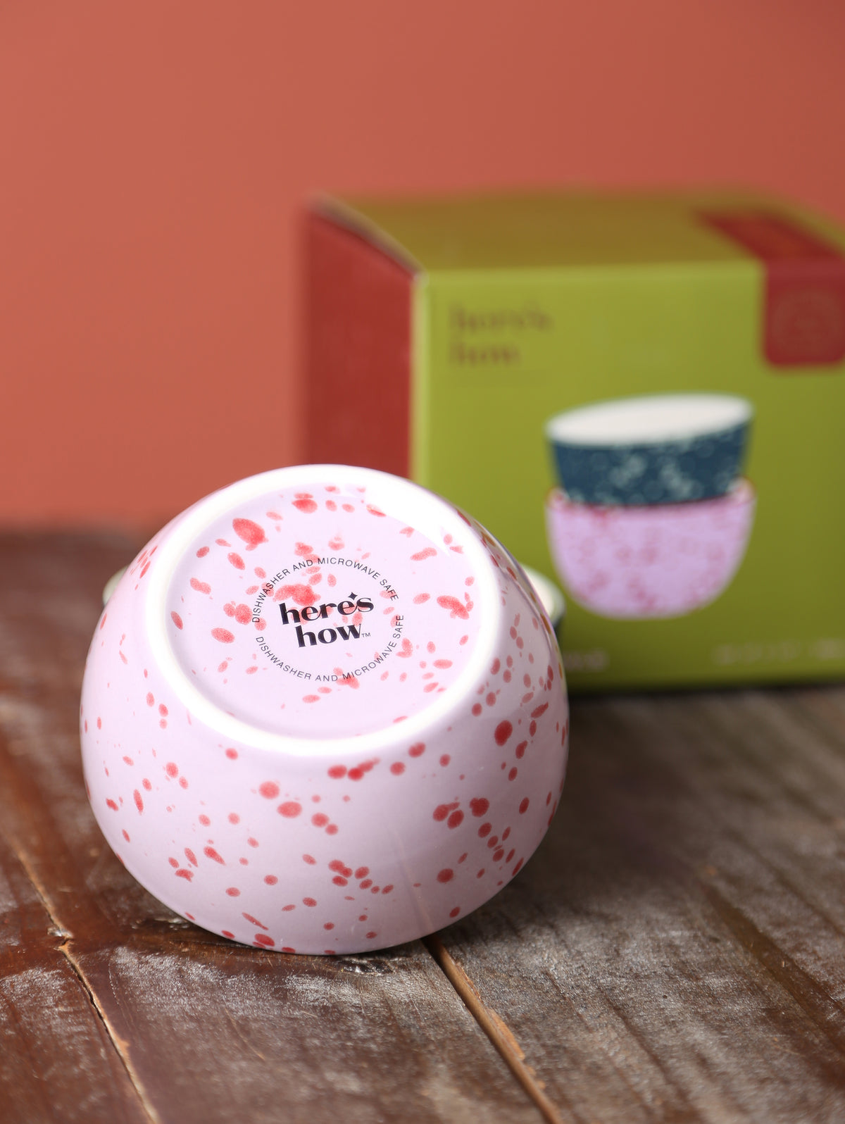 Bella Dipping Bowls - Set of 2 - Blue & Pink