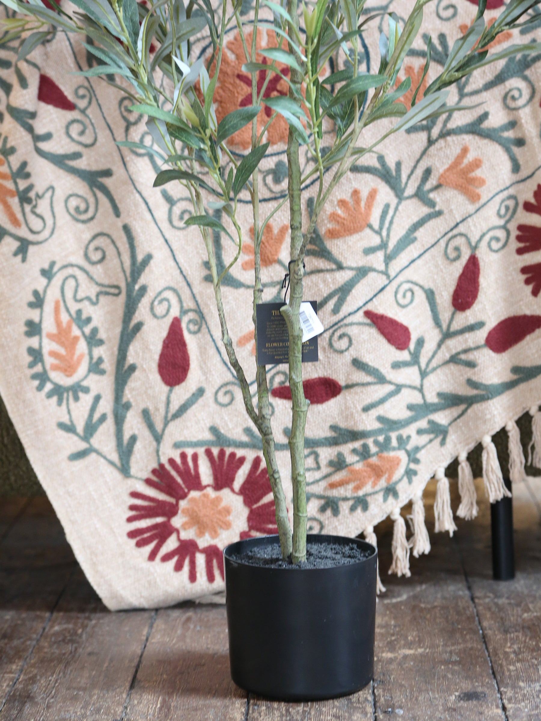 Faux Olive Tree In Pot