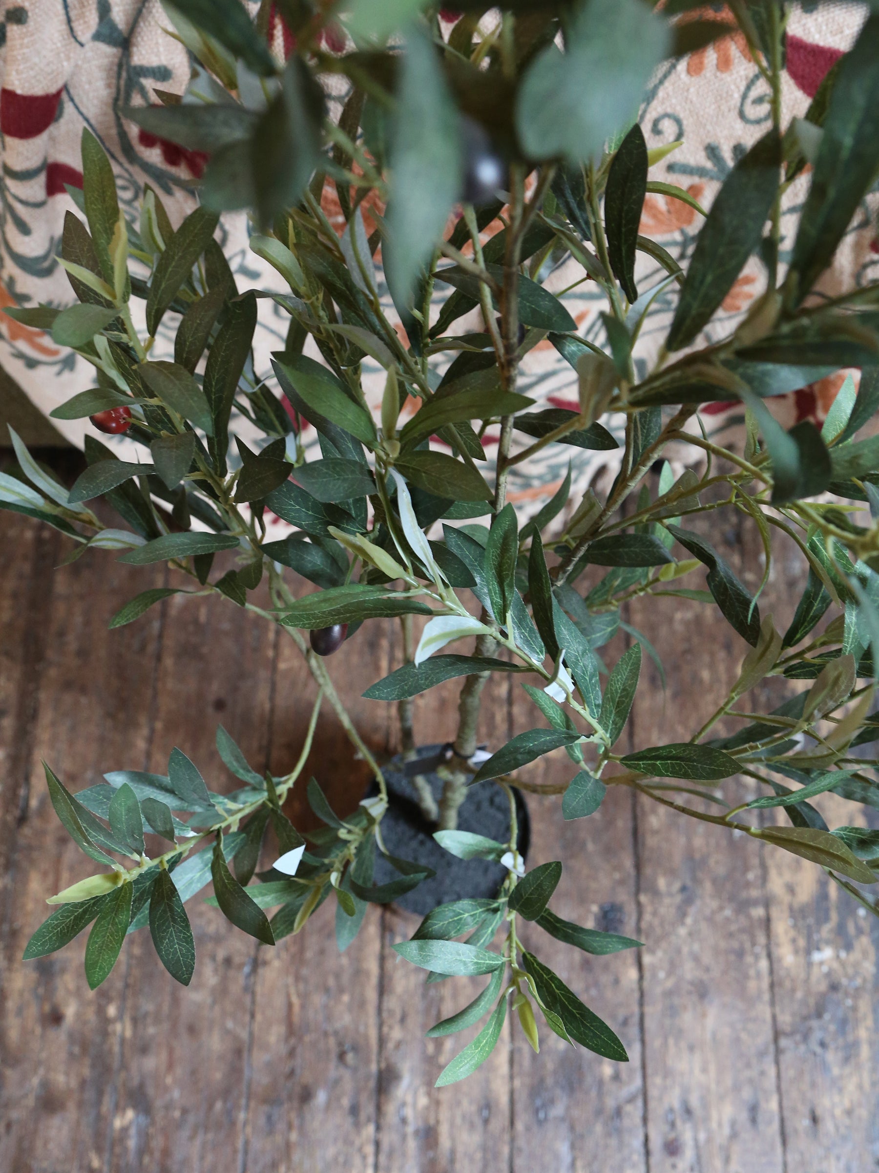 Faux Olive Tree In Pot
