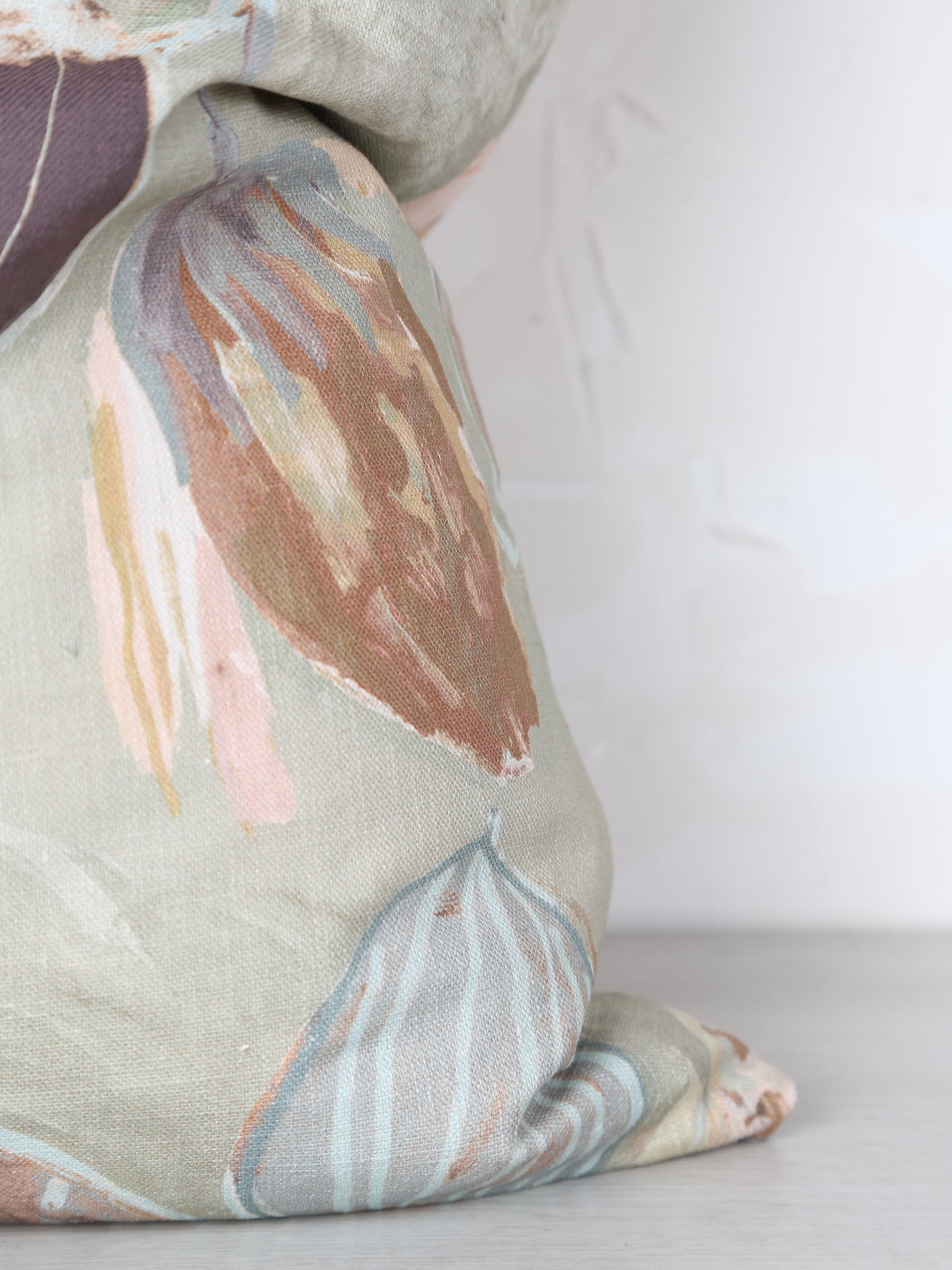 Inez Printed Cushion - Pistachio - 58 X 58cm