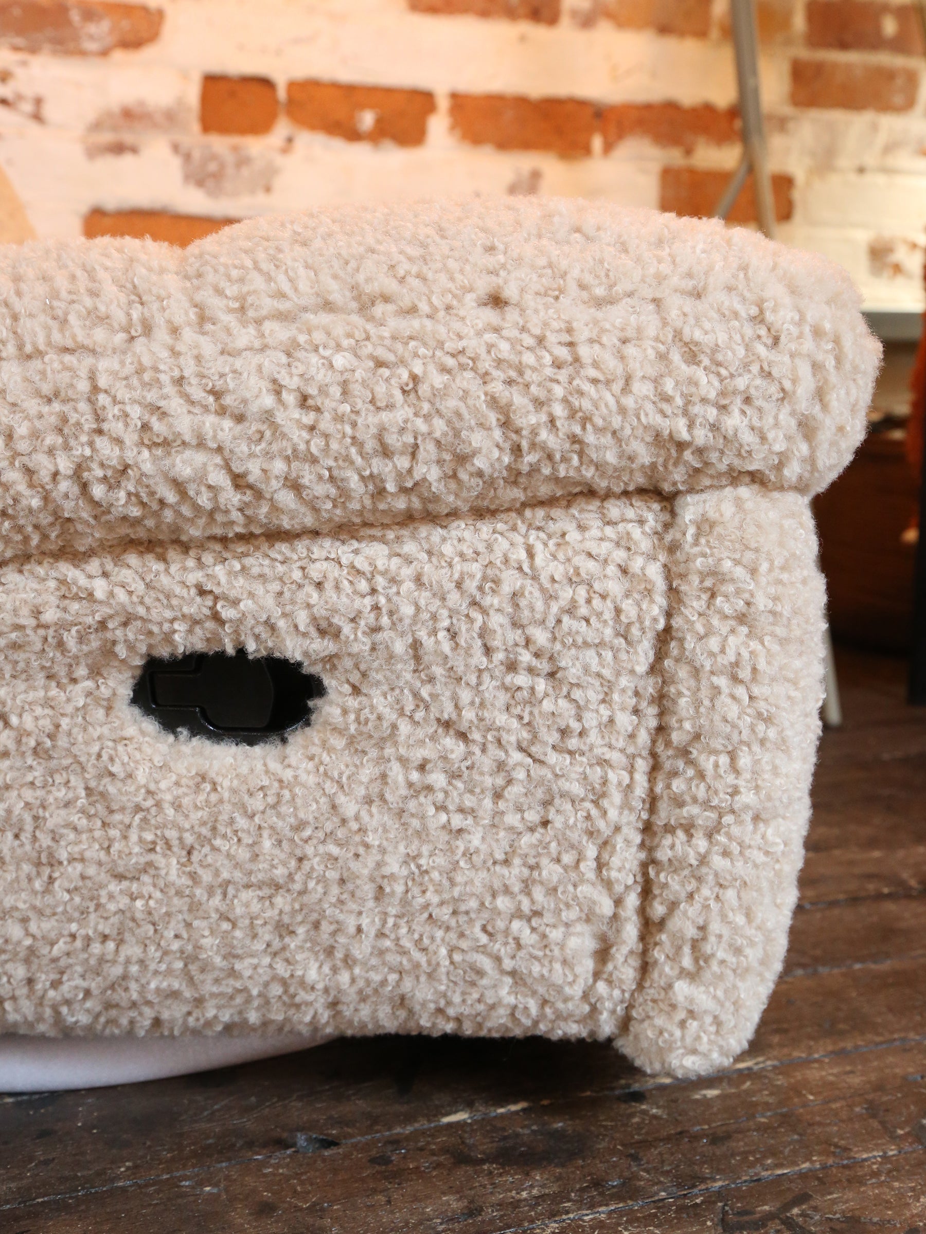 Fable Faux Shearling Reclining Chair