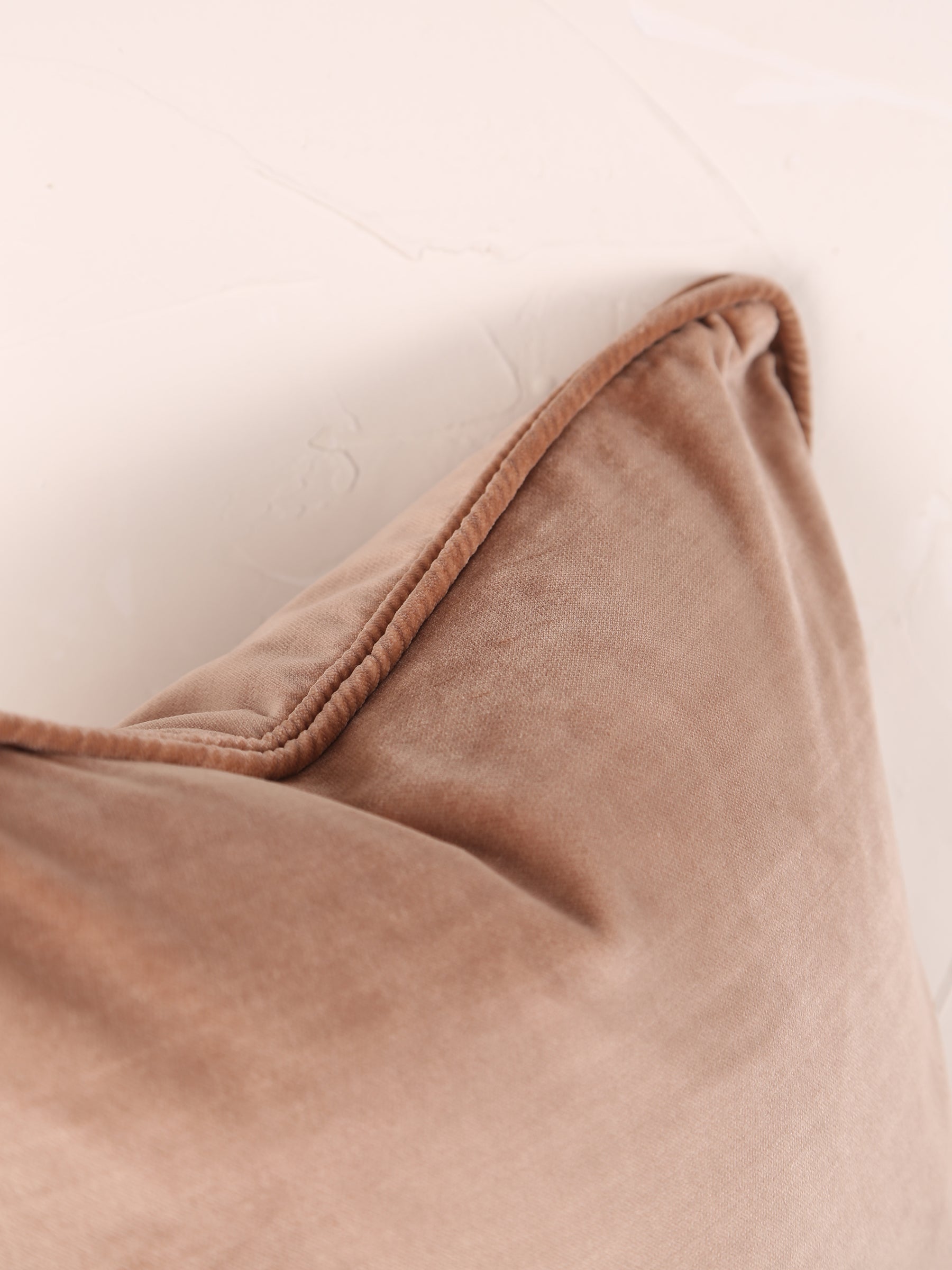 Darcy Velvet Cushion - Dusk Rose- 43 X 43cm