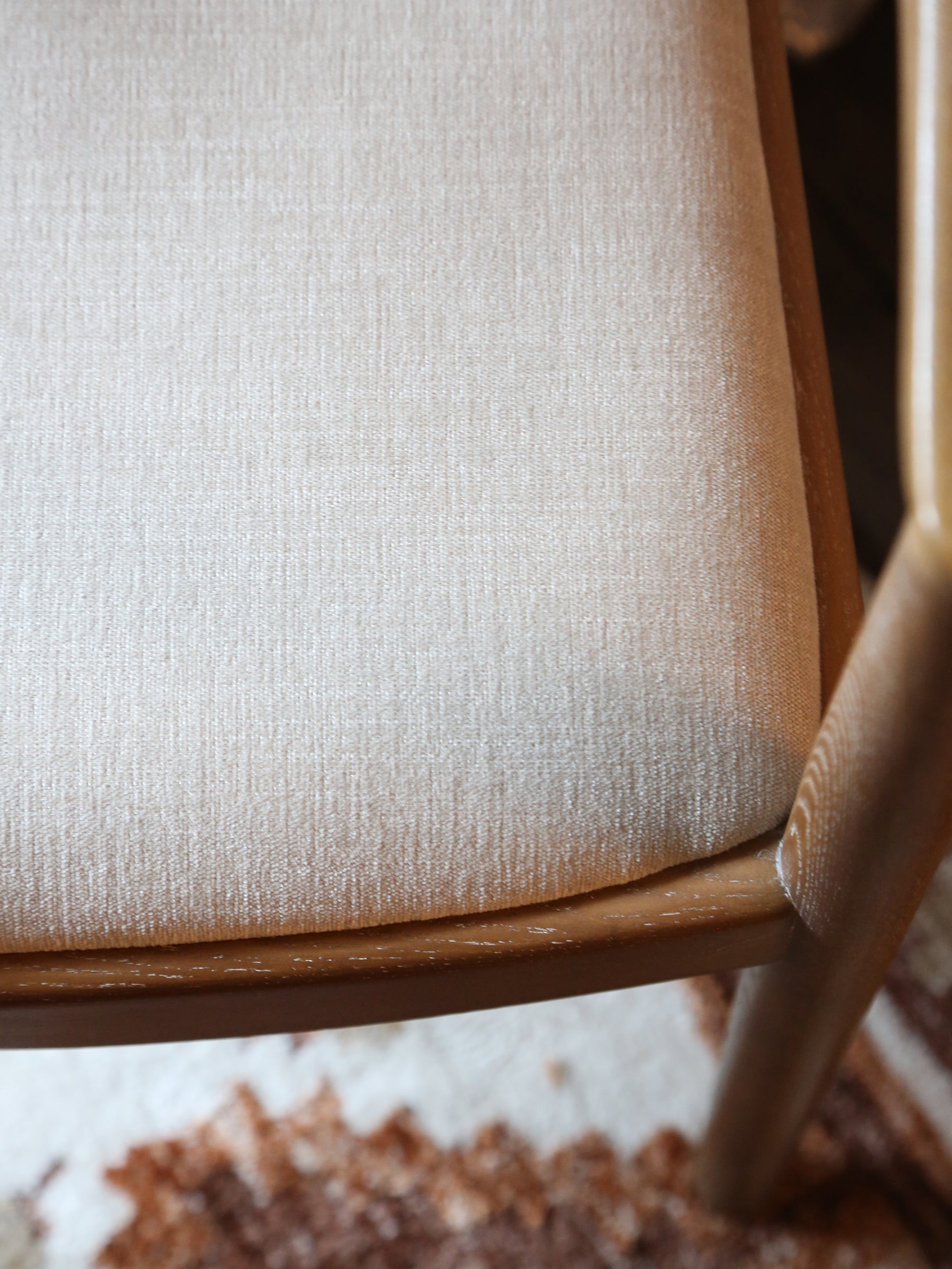 May Oak Upholstered Dining Chair